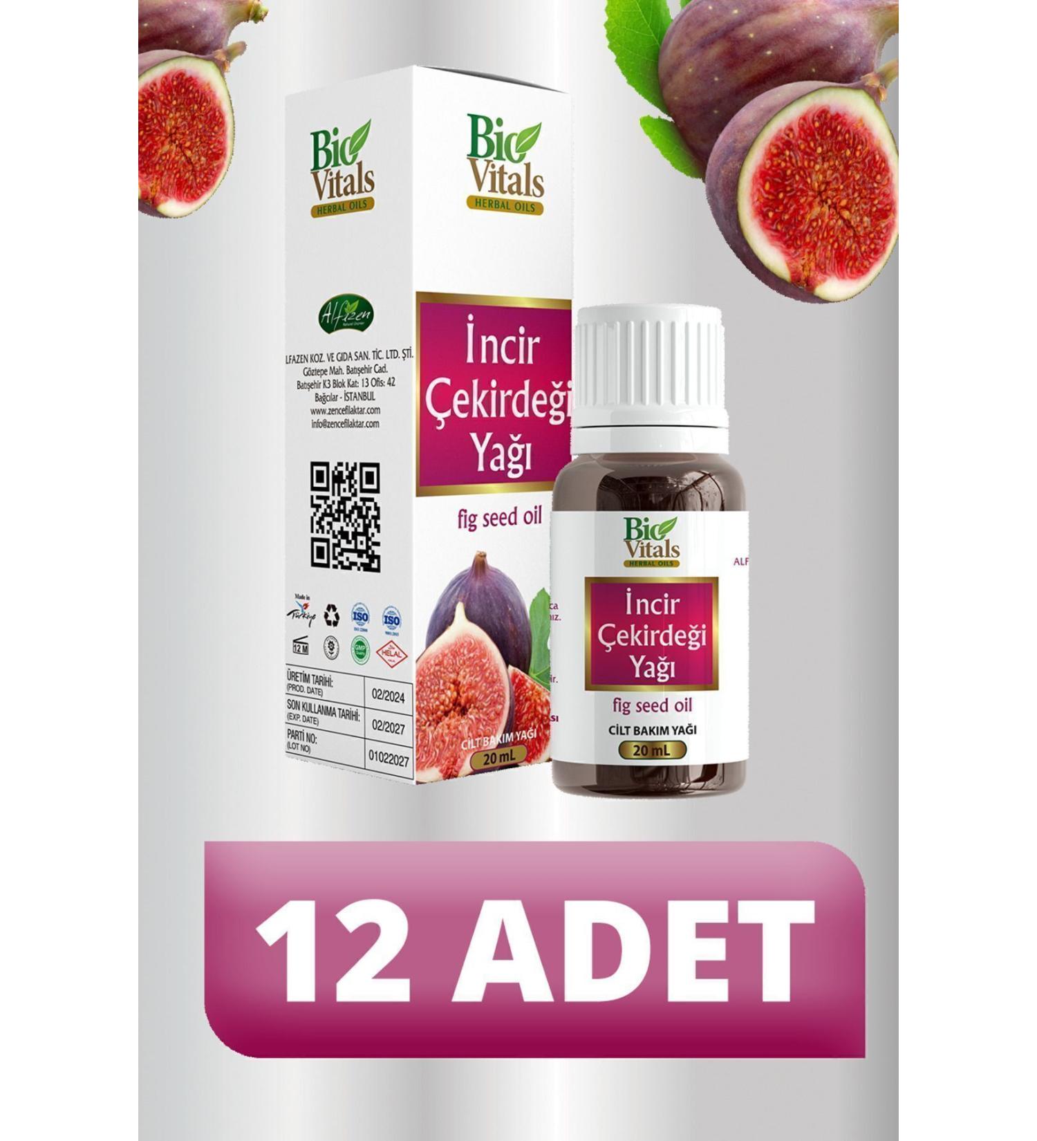 Bio Vitals Fig Seed Oil 12 PCS-Box 20 ml