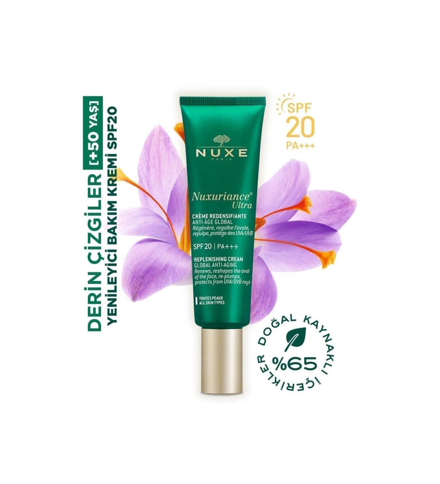 Nuxe Nuxuriance Ultra Anti-Aging Day Renewal Care Cream Spf20 50ml MADELU E18
