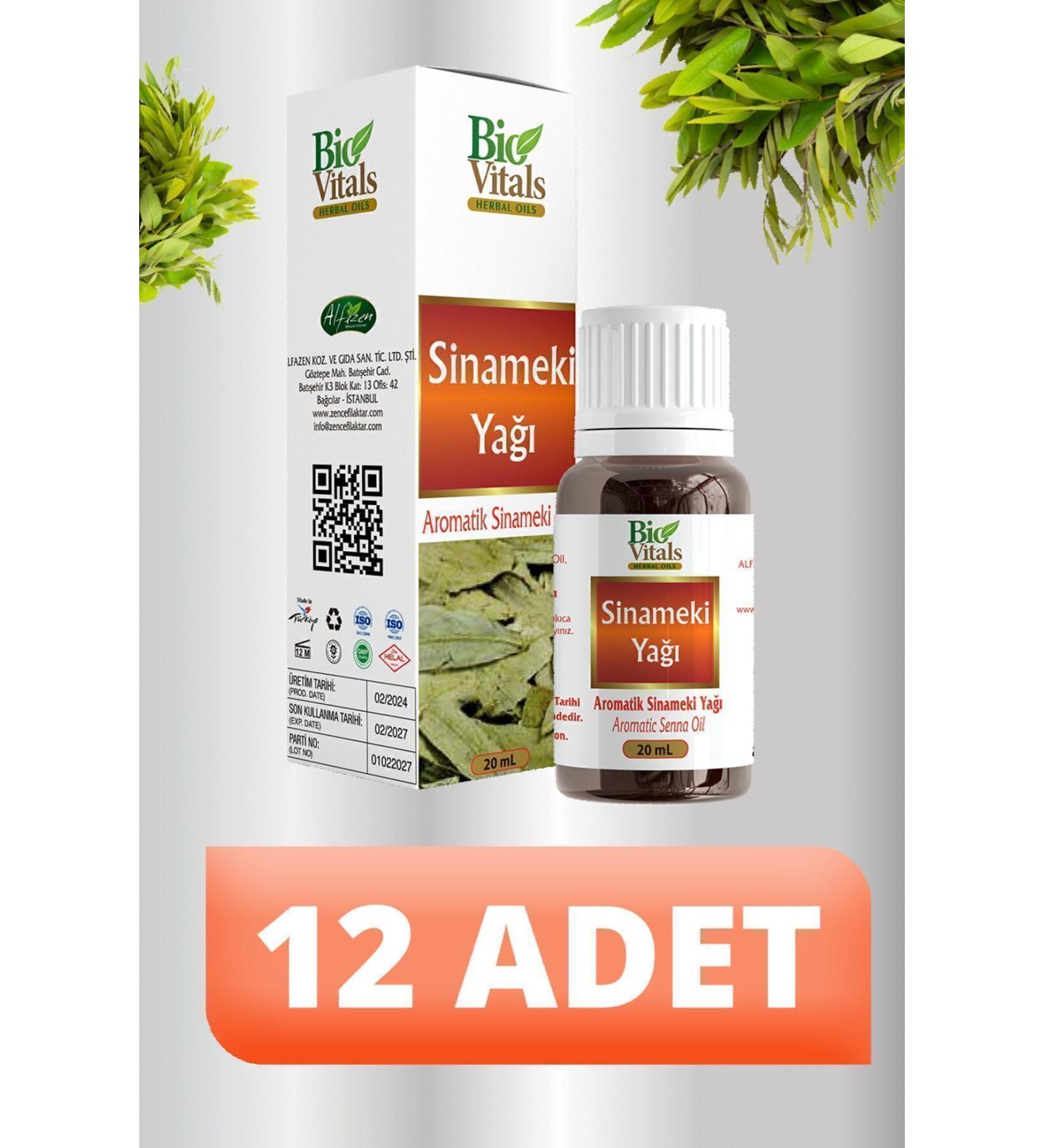 Bio Vitals Senna Oil 12 PCS-Box 20 ml