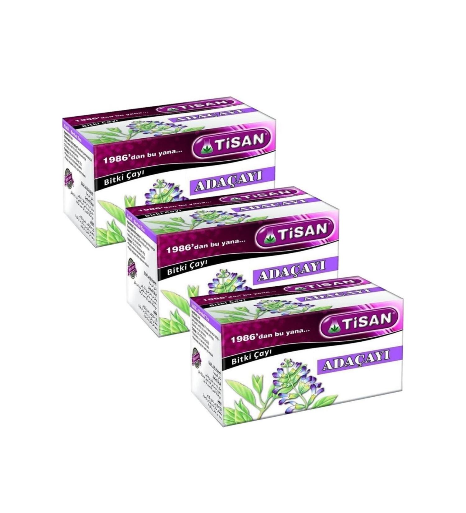 Tisan Sage Herbal Filtering Tea Bags 3 X 20 Pack