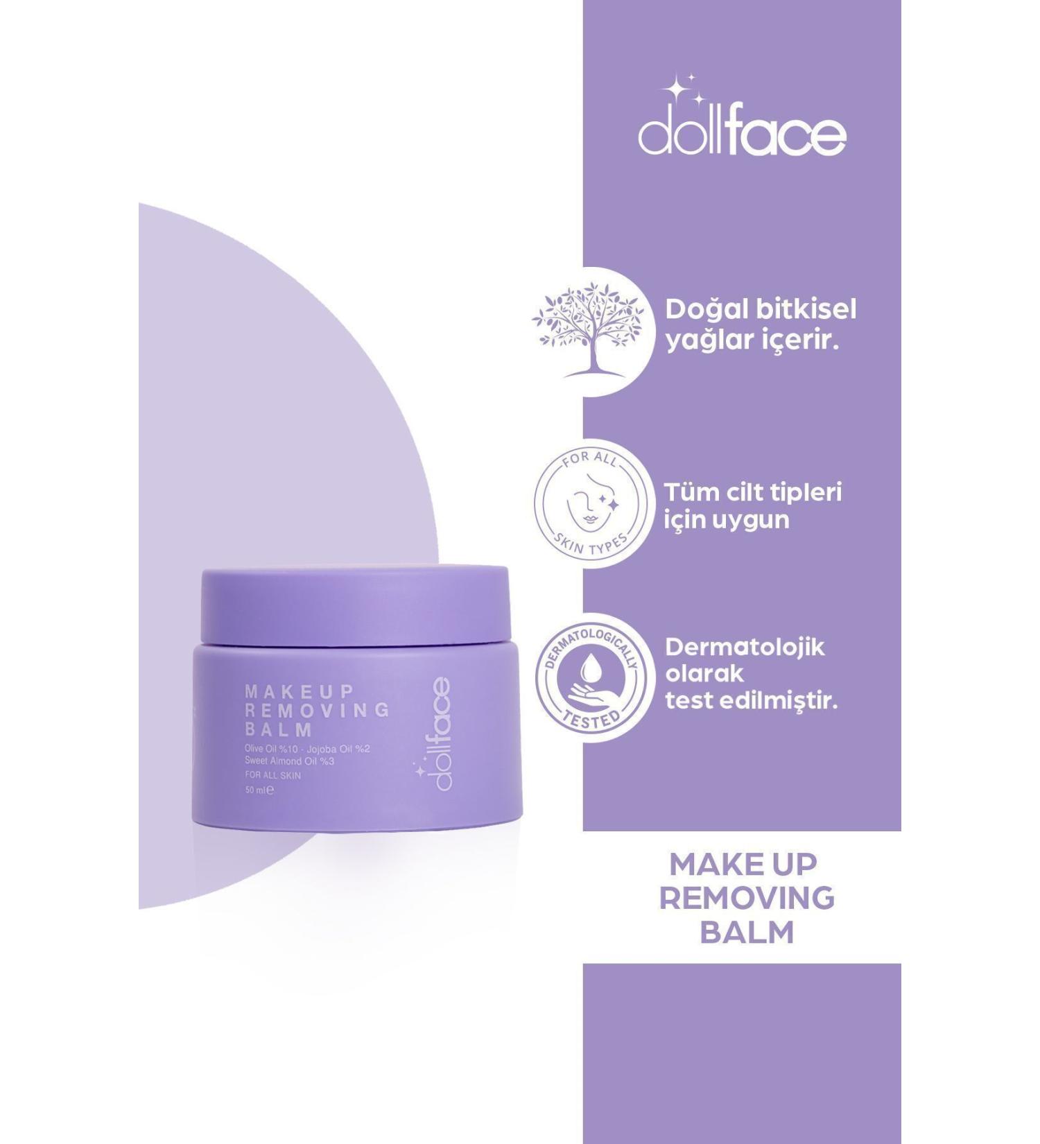 dollface MAKEUP REMOVING AND CLEANSING BALM-Makeup and Face Cleansing Balm - Buy Online on GoSupps.com