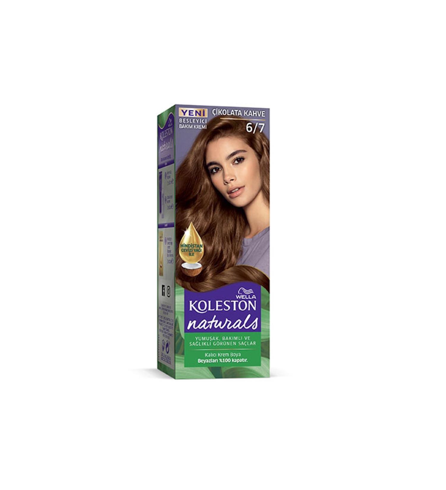 sahbulstore Naturals Hair Dye Chocolate Brown 6/7 - SBS2228-8884