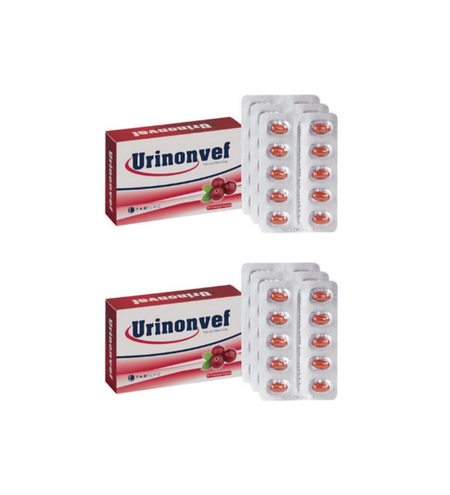 Urinonvef Cranberry Supplementary Food Set of 2