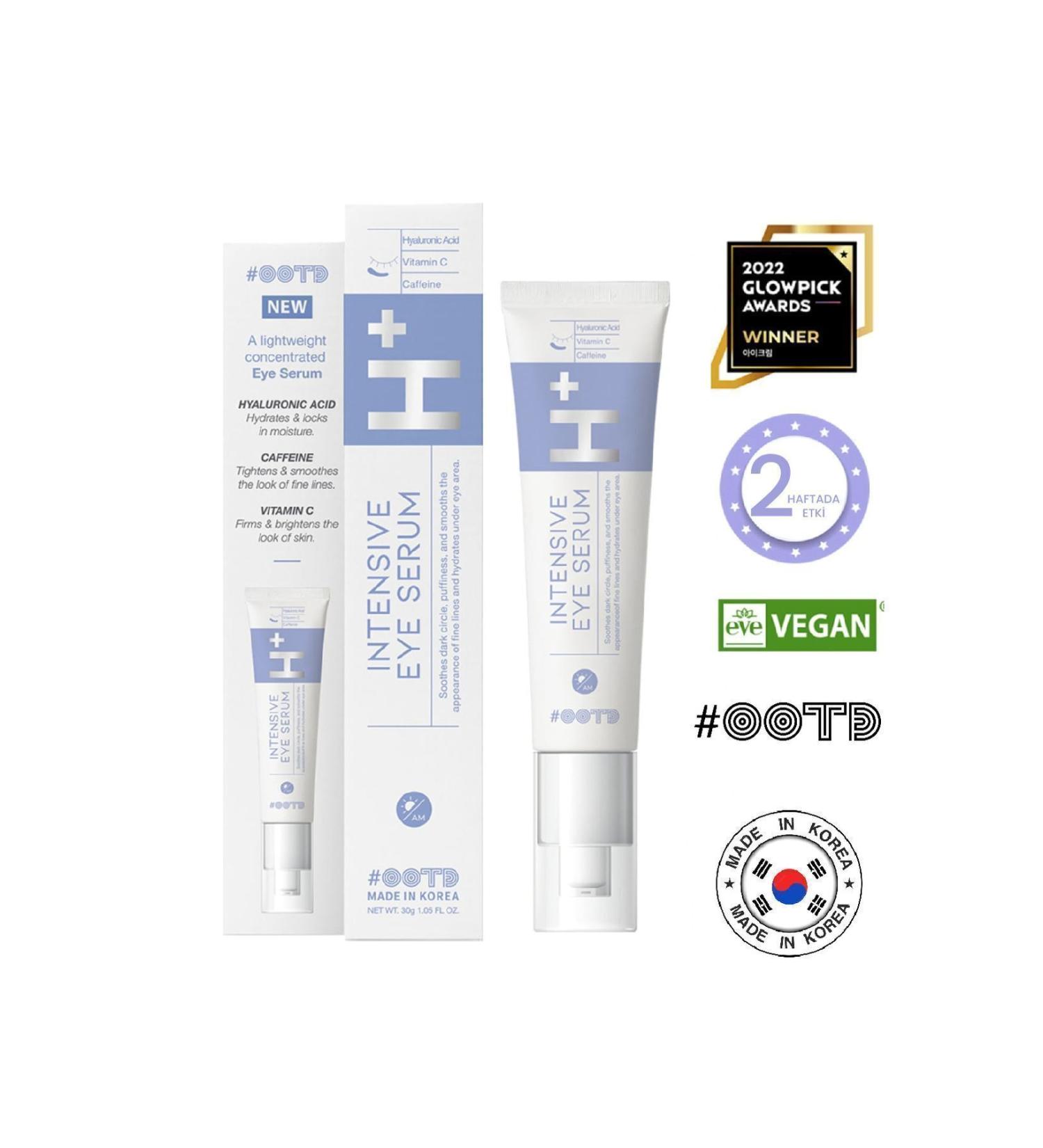 OOTD Anti-Puffiness and Dark Circle Intensive Eye Cream with Caffeine - Buy Online on GoSupps.com