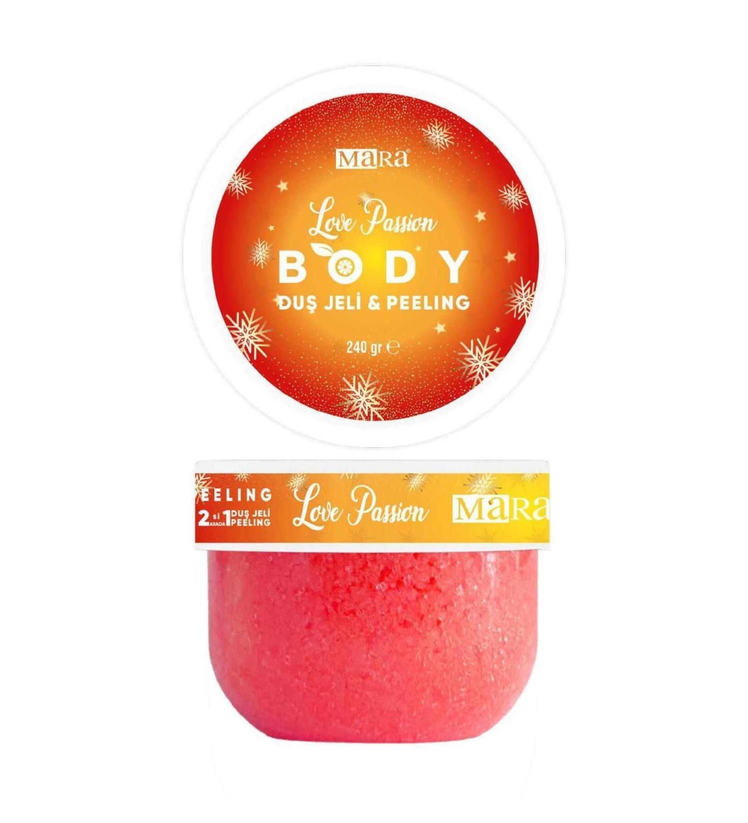 Mara LOVE PASSION BODY SHOWER GEL PEELING / SHOWER GEL PEELING 240 g - Buy Online on GoSupps.com