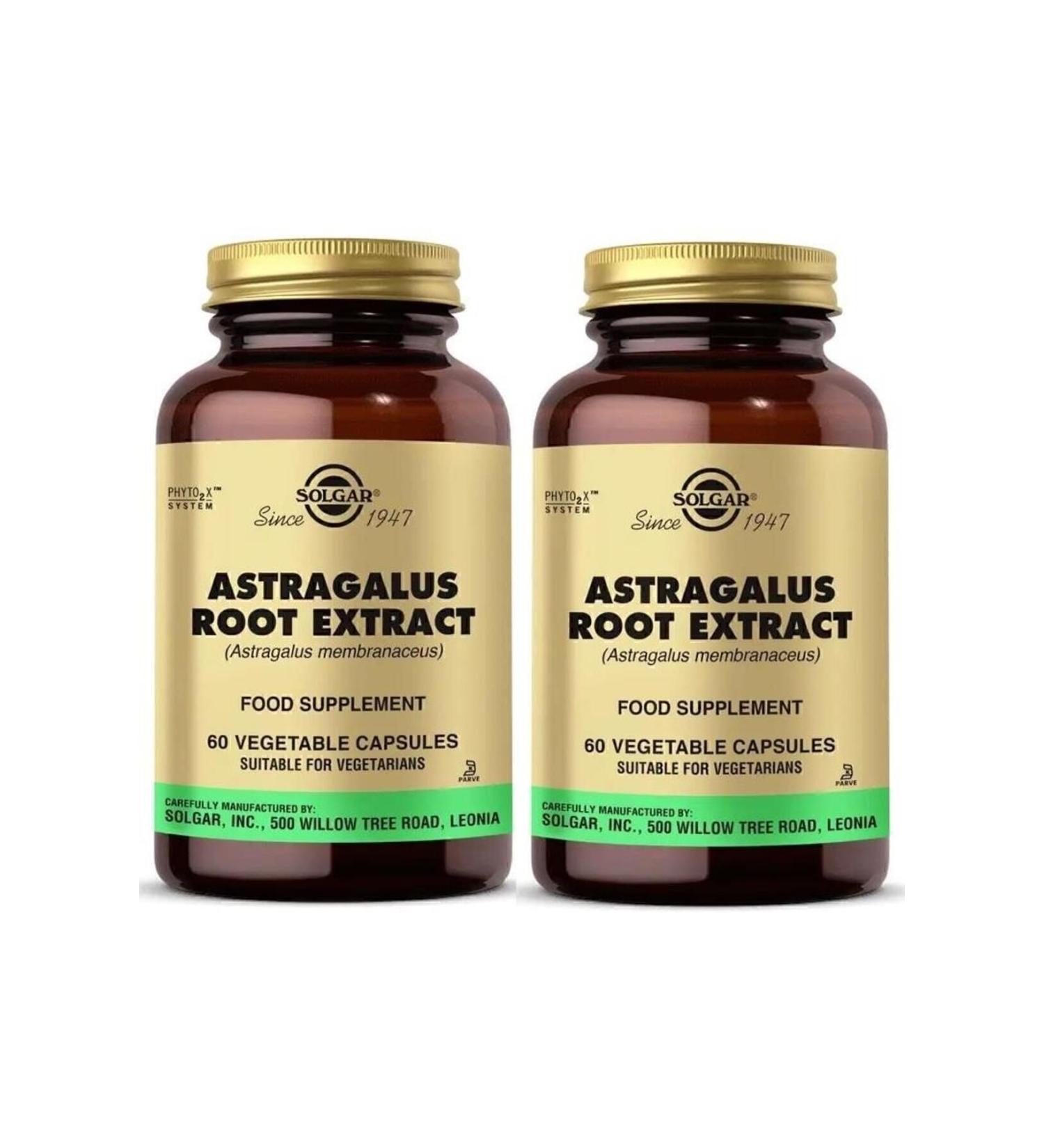 Solgar Astragalus Root 60 Capsules 2 Pieces - Buy Online on GoSupps.com