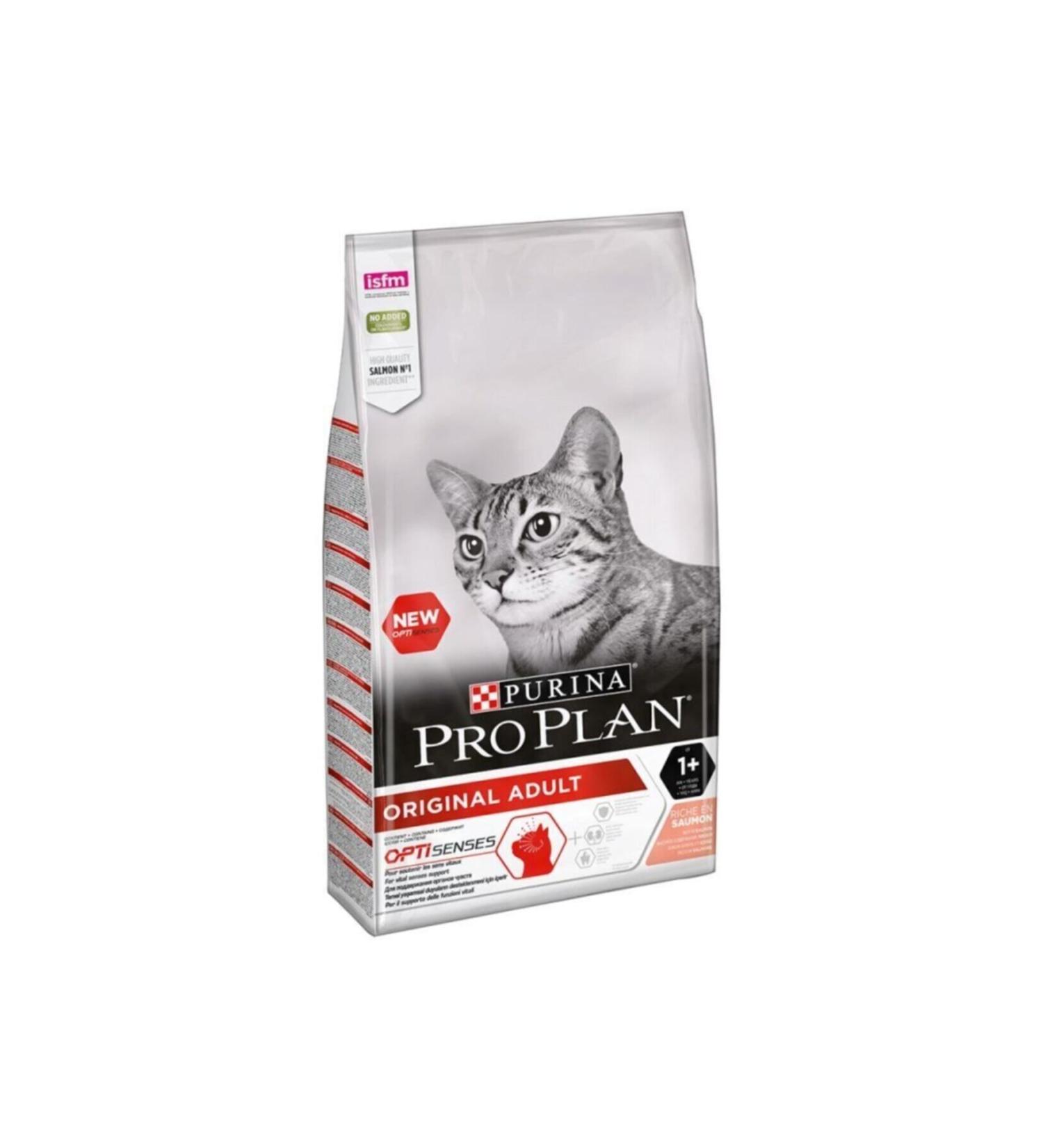 Pro Plan Adult Cat Food with Salmon 3 Kg Adult Dry Cat Food