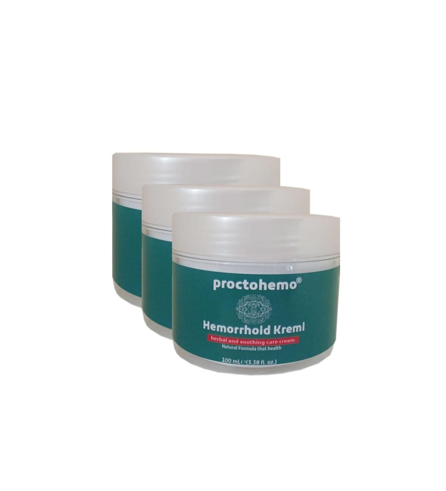 HINTOHU Proctohemo 100 ML HEMORRHOID CREAM / HINTOHU Proctohemo 100ML HEMORRHOID CREAM 3 PIECES