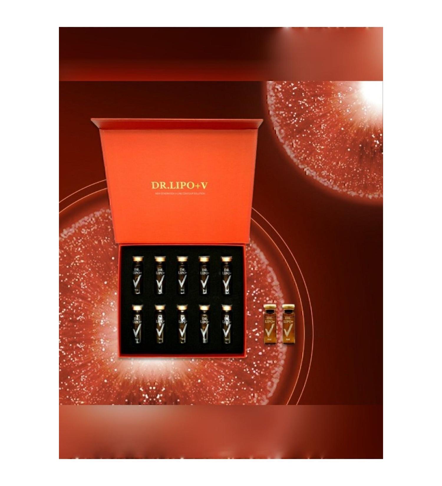 dr lipo Face Slimming Double Chin Melting Mesotherapy 10 Vials