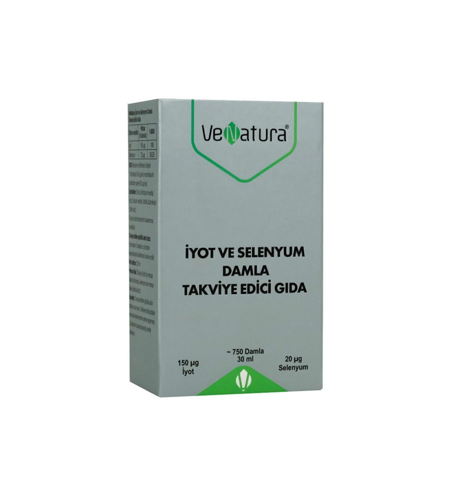 Venatura Iodine and Selenium Drops 25 mL
