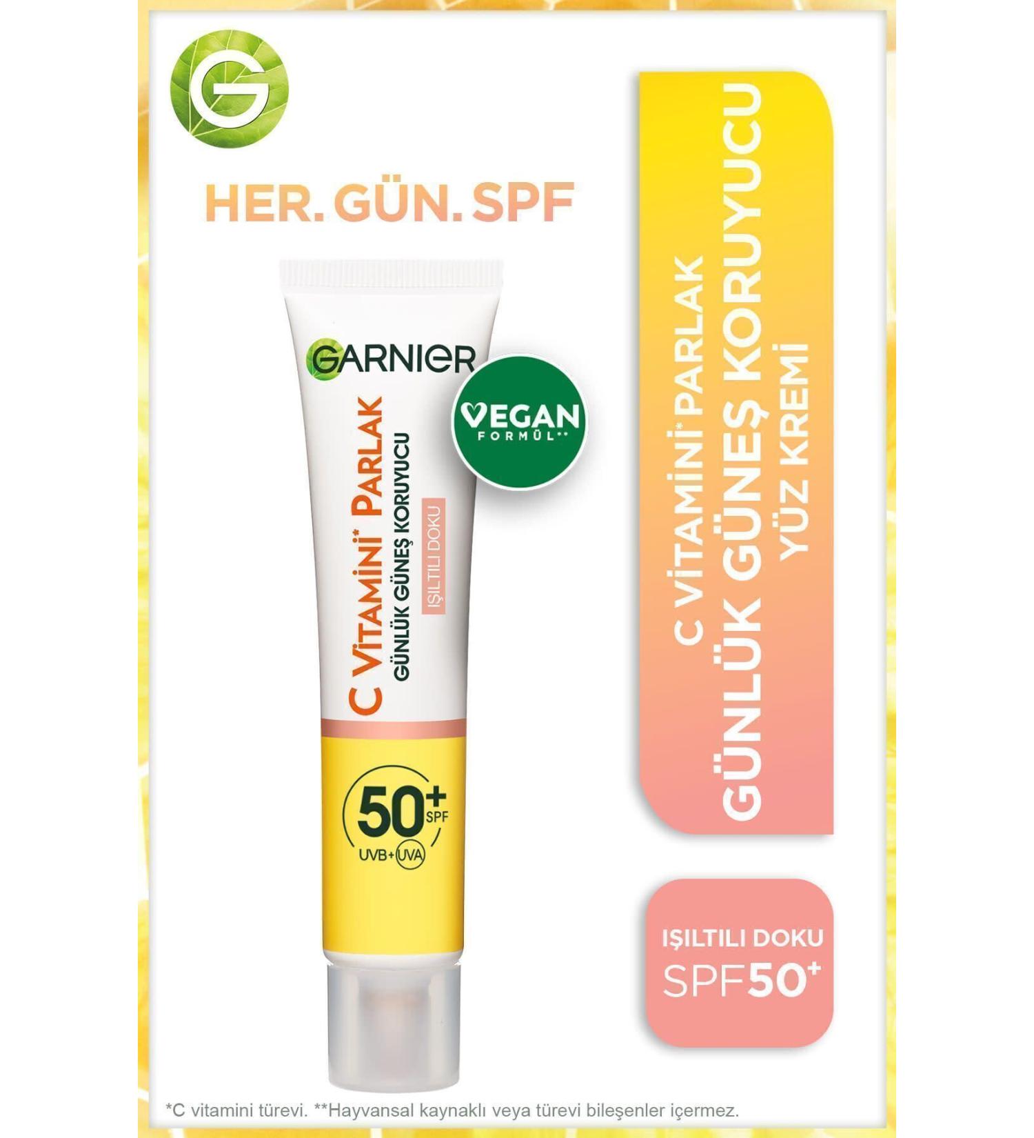 Garnier Non-Greasy Moisturizing Protective Face Sunscreen SPF50 40ML KEYO277