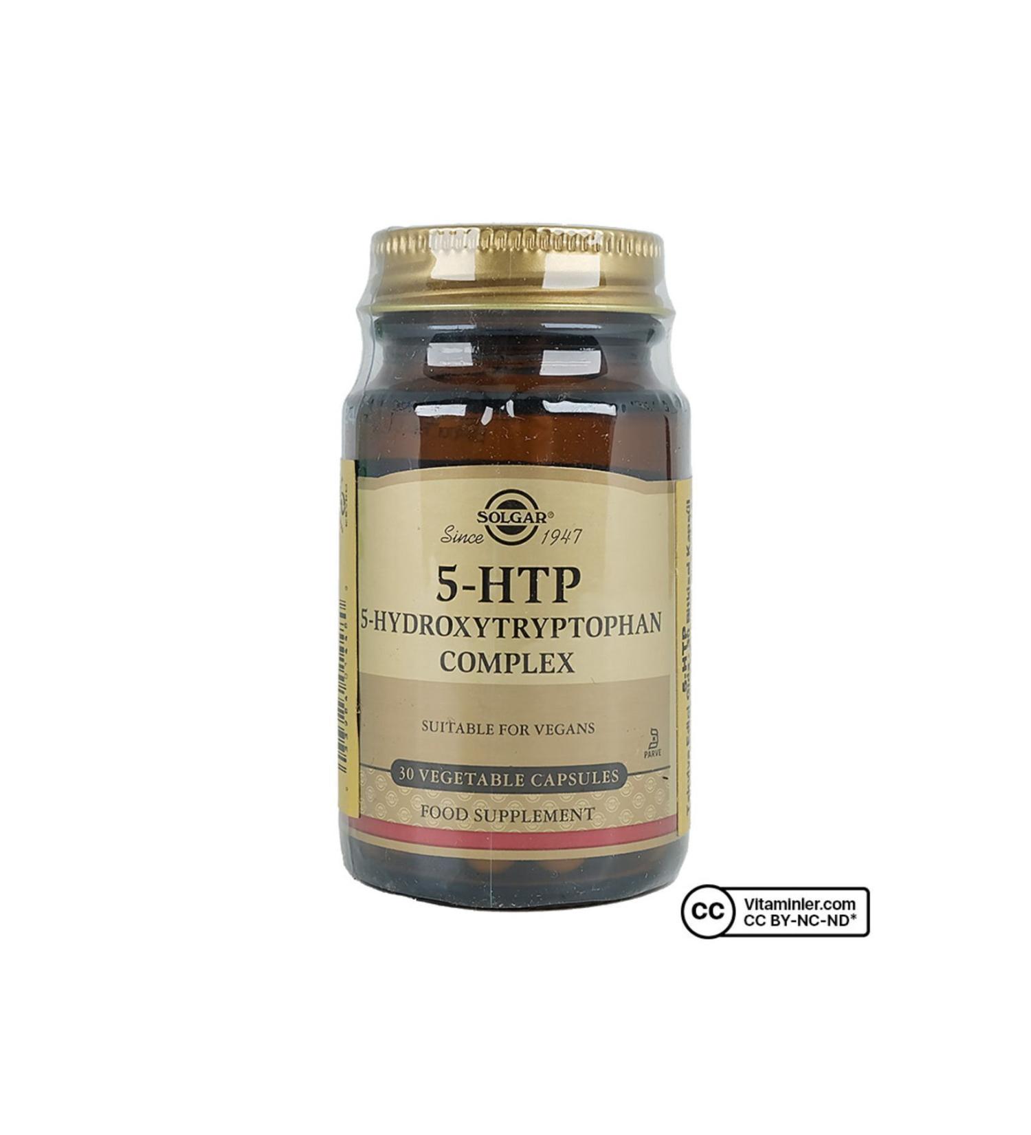 Solgar 5-HTP 100 Mg 30 Herbal Capsules