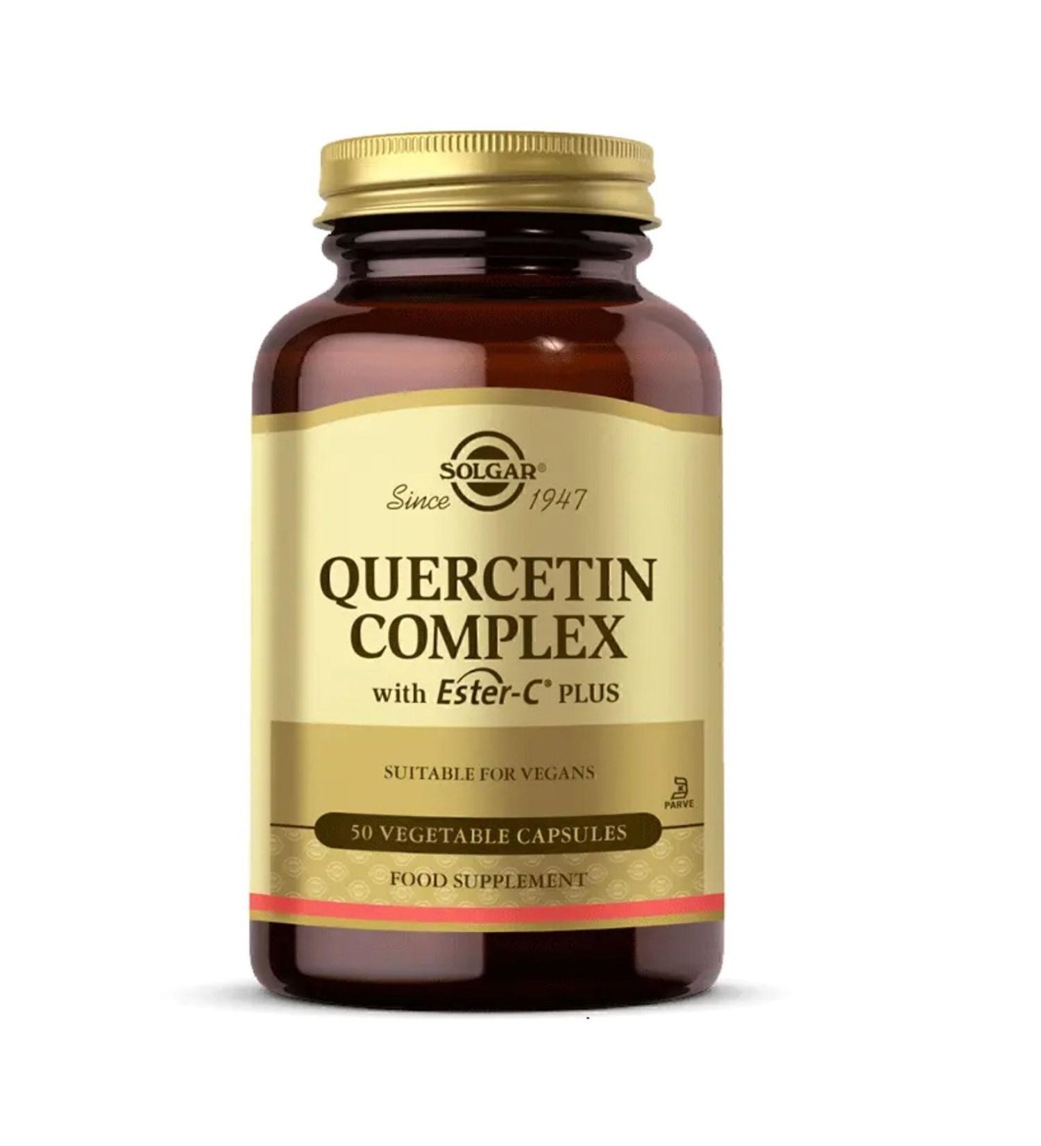 Solgar Quercetin Complex With Ester-c Plus 50 Capsules