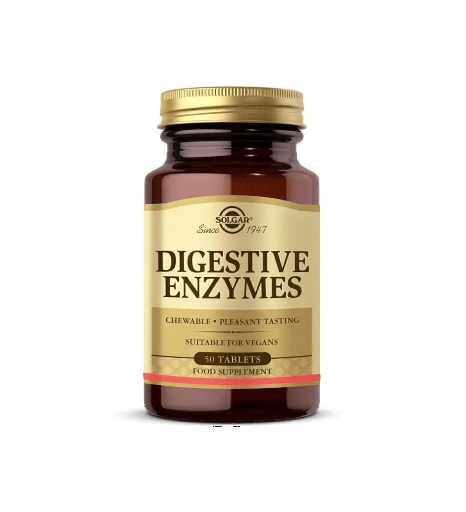 Solgar Digestive Enzymes 50 Tablets