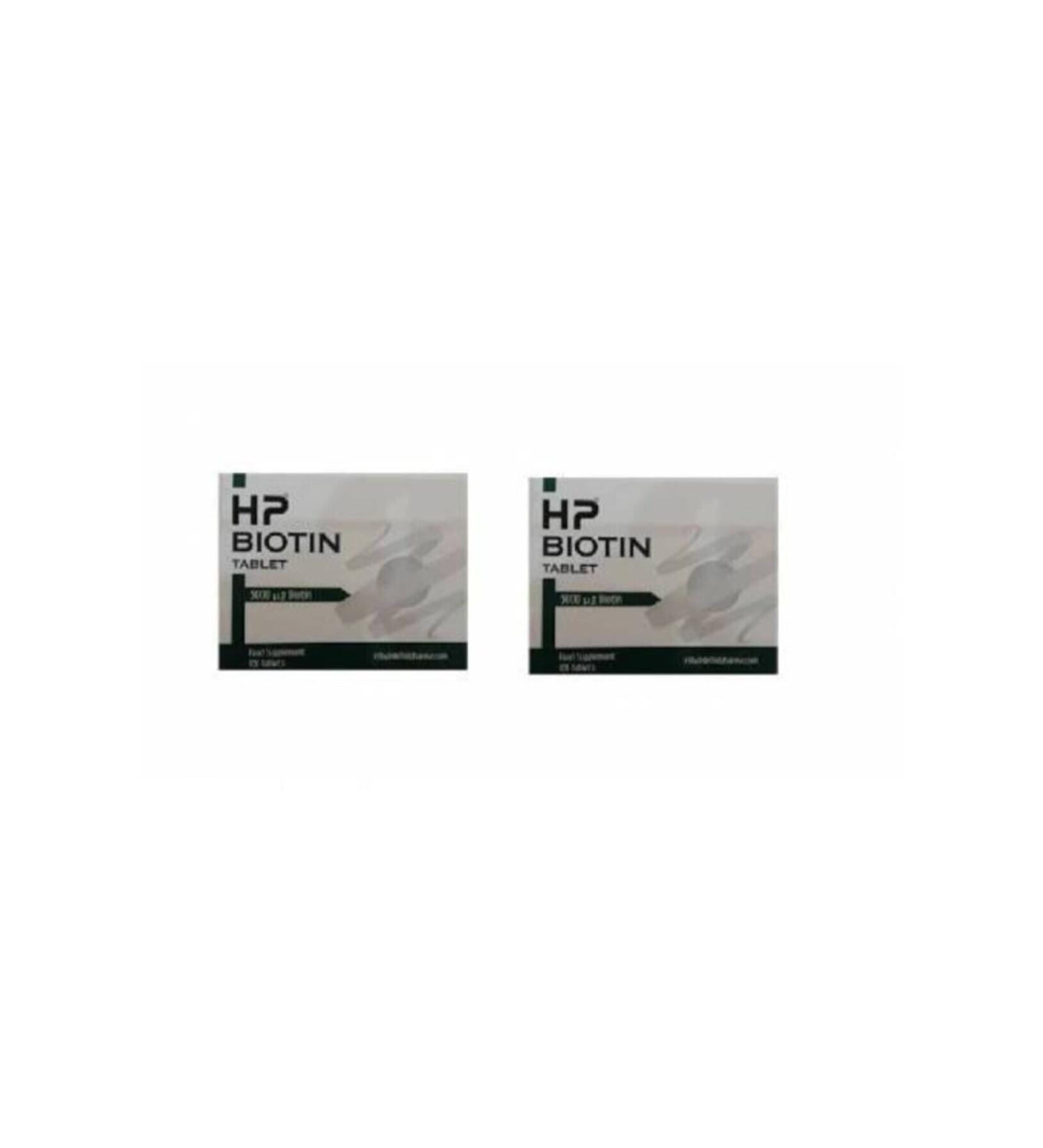 Hair Pharma Hp Biotin Tablet 5 mg Biotin 100 Tablets 2 Pieces