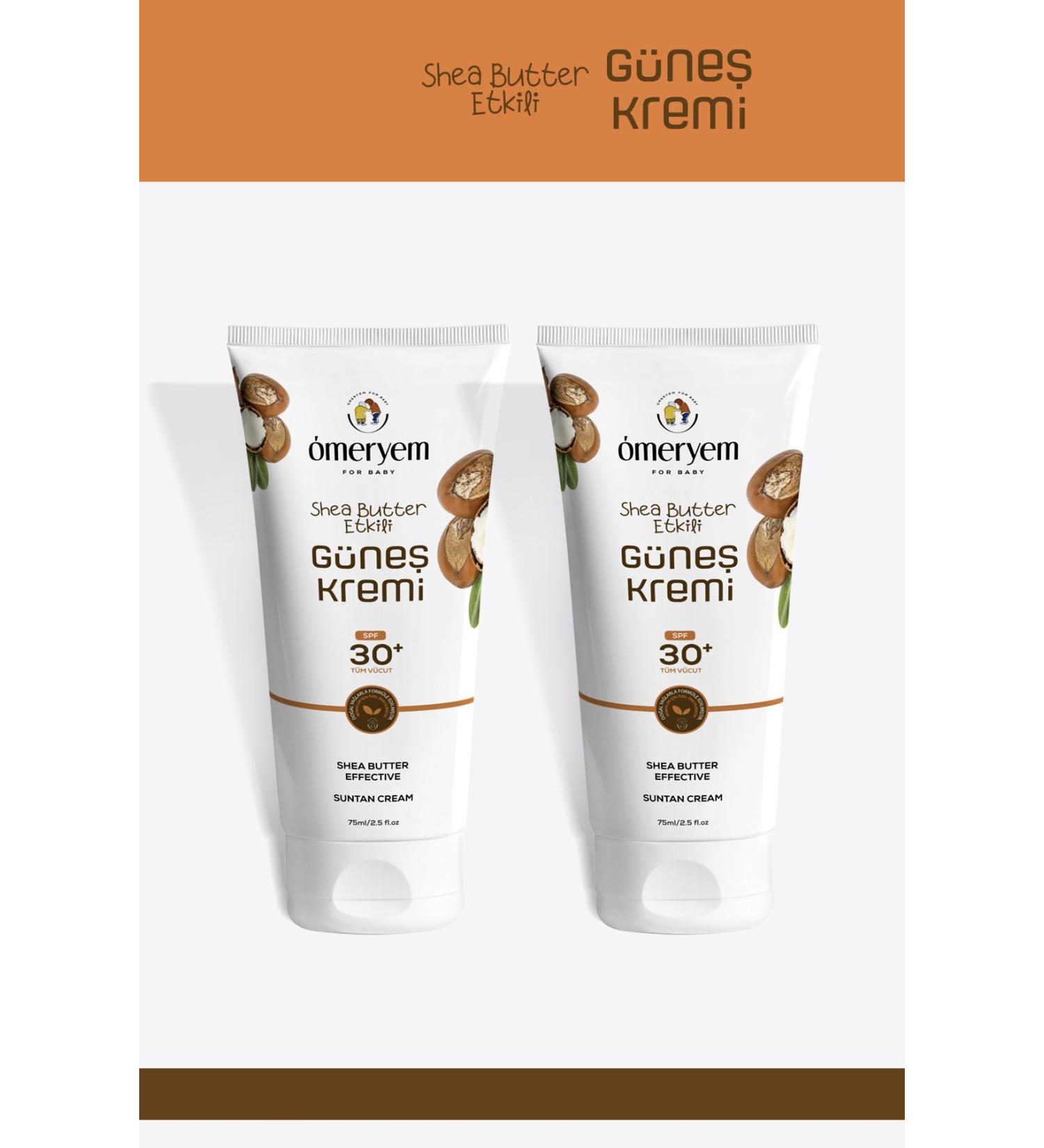 Cosmetics Duo Set - Shea Butter Effective Sunscreen - 75ml