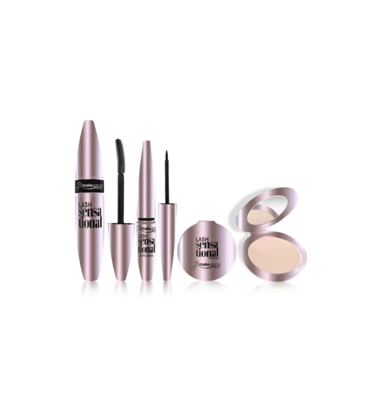 Mascara Eyeliner Powder Set