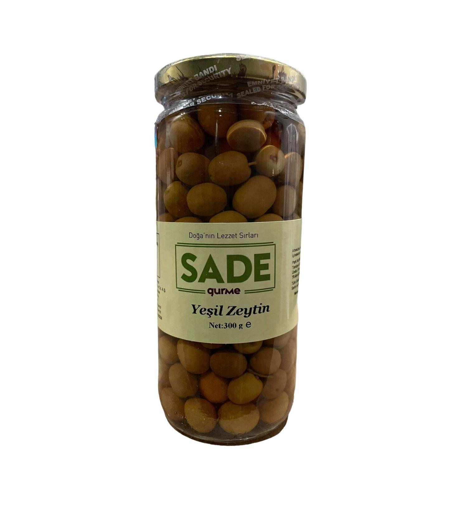 Plain Gourmet Green Olives 300 GR