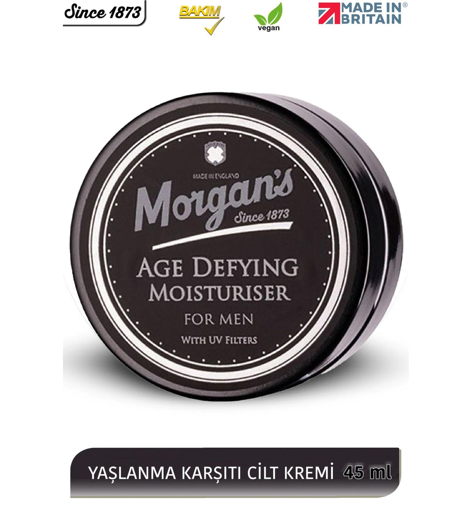 Morgan's Pomade Morgan's Age Defying Moisturiser - Anti-Aging Moisturising Skin Care Cream 45 ml