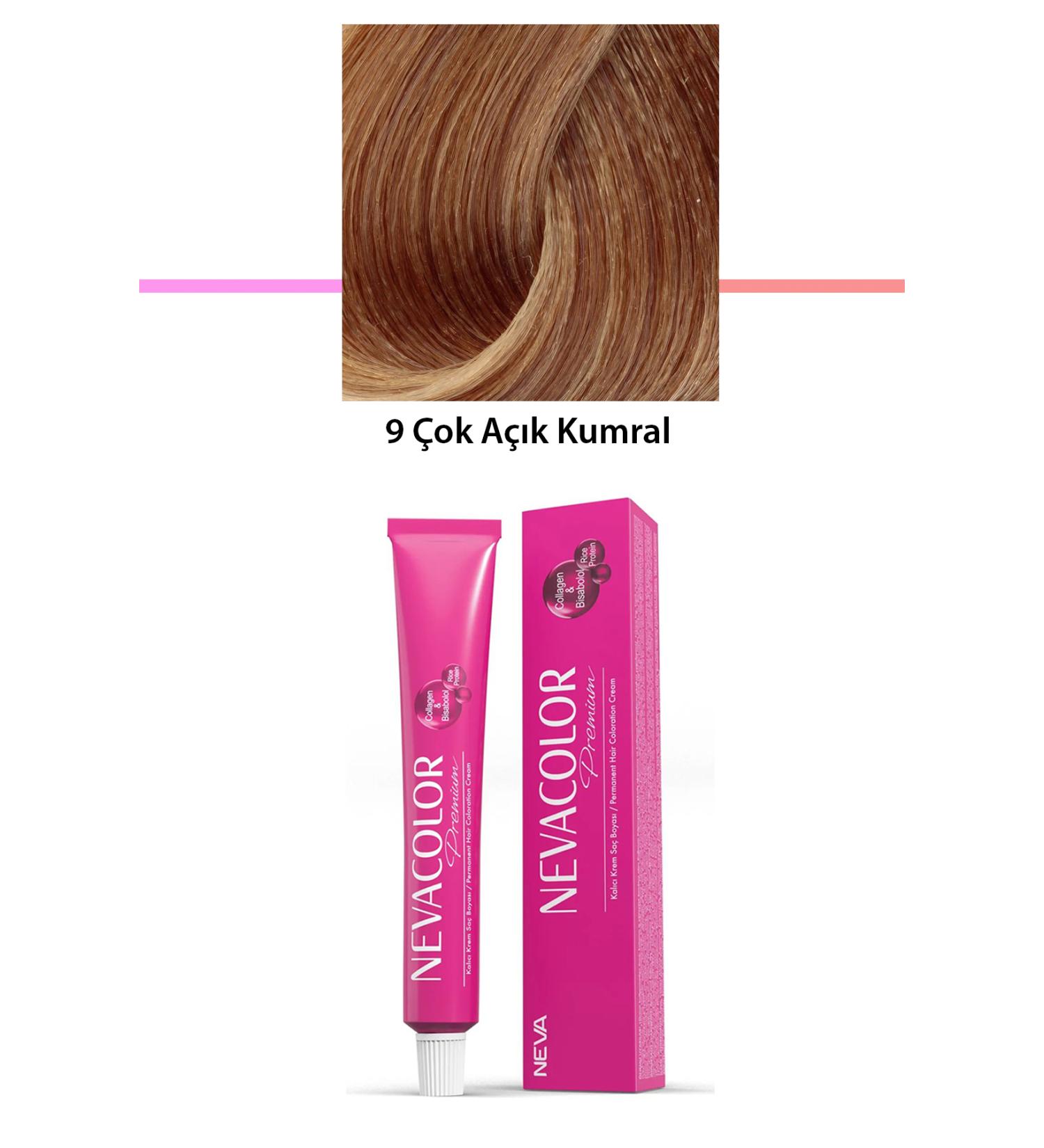 CEXOS Premium 9 Very Light Blonde - Permanent Cream Hair Dye 50 g Tube - CBT3693-3623