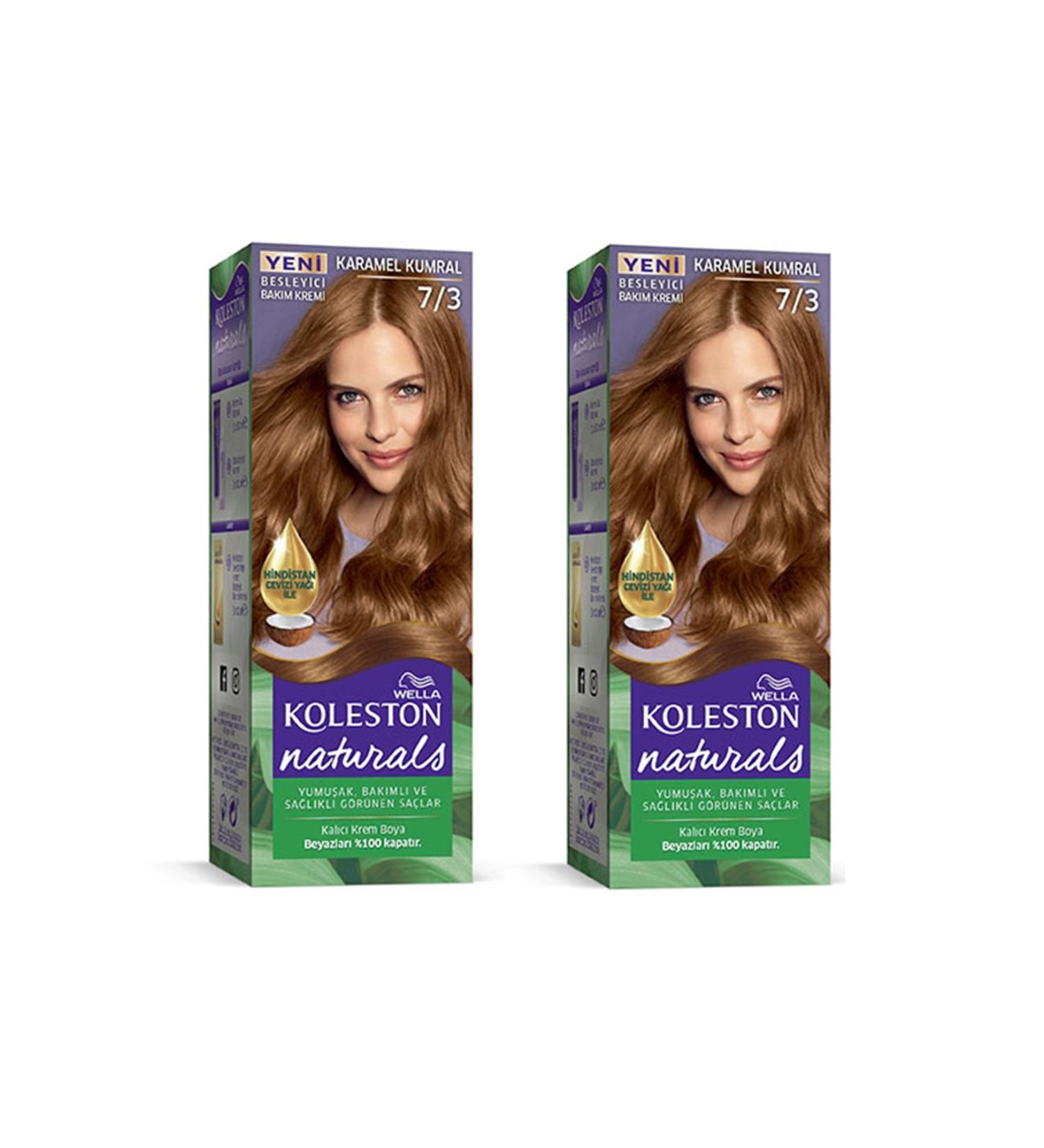 Lyrae Store Naturals Hair Dye Caramel Blonde 7/3 2x Pack - ALP9495-3829