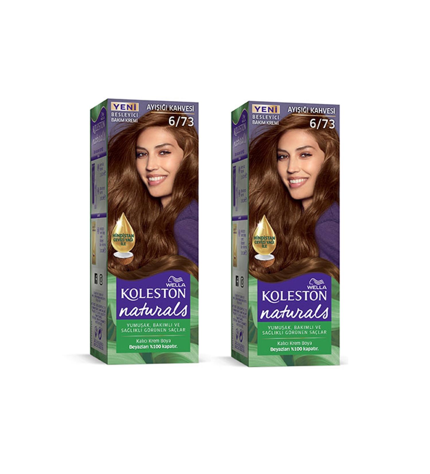 HELSOL Naturals Hair Dye Moonlight Brown 6/73 2x Pack - HLS9407-3037