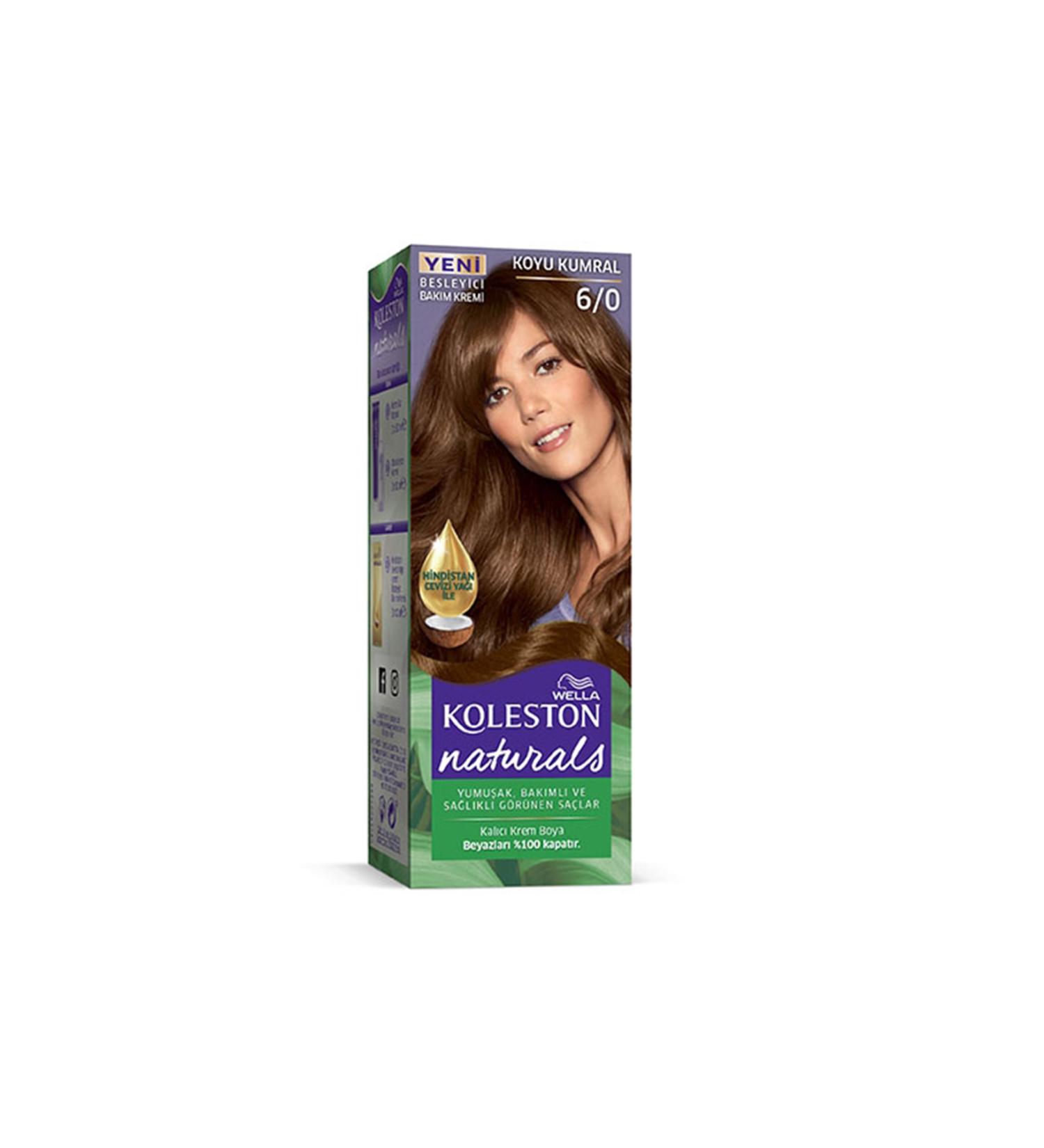 Calleren Naturals Hair Dye Dark Blonde 6/0 - CLN5371-6181