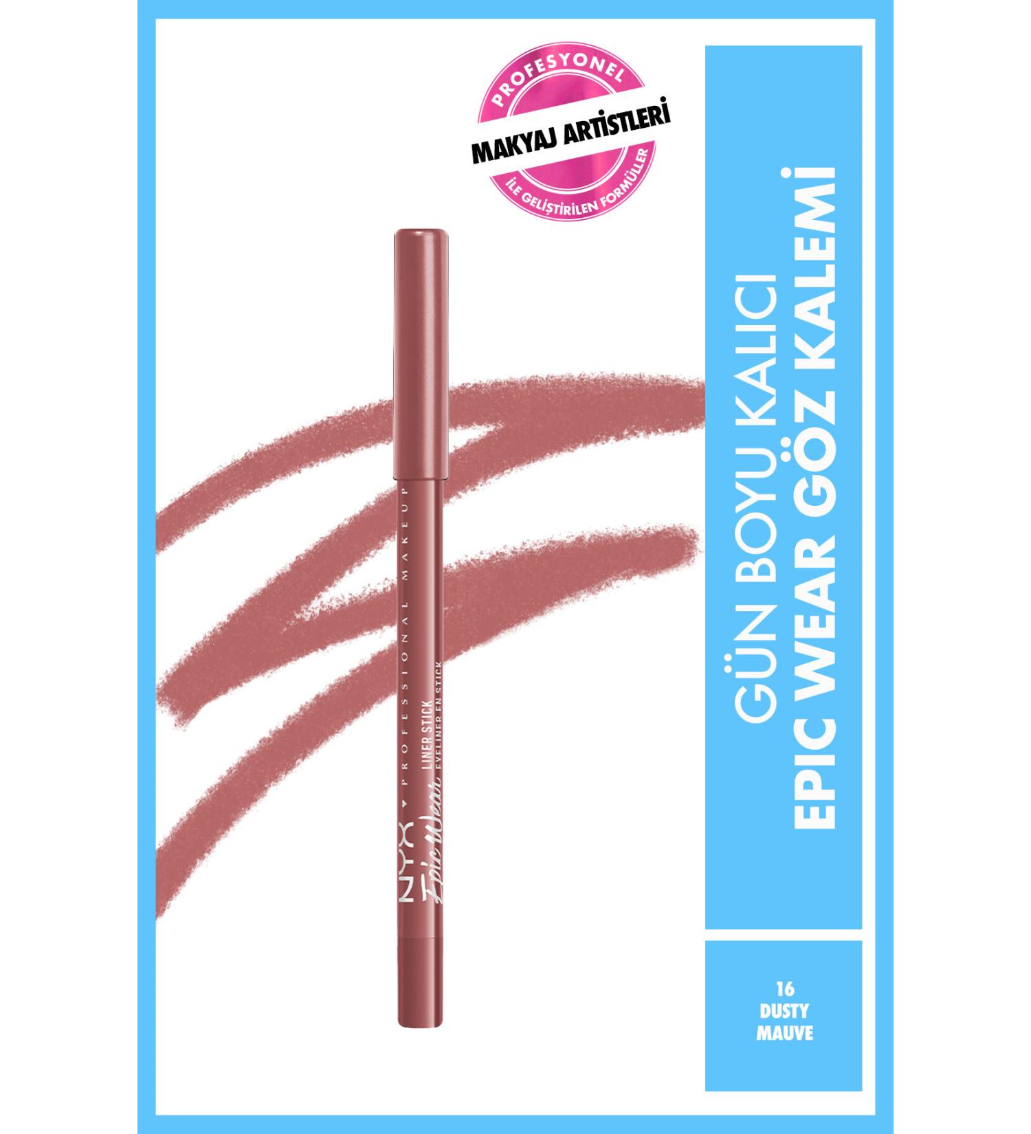 NYX Professional Makeup Epic Wear Liner Sticks Eye Pencil - Dusty Mauve - Dusty Rose - Buy Online on GoSupps.com