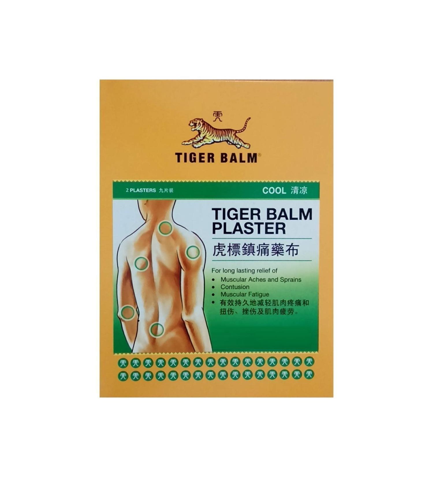 Olimpos Tic Tiger Balm Plaster Green Cool