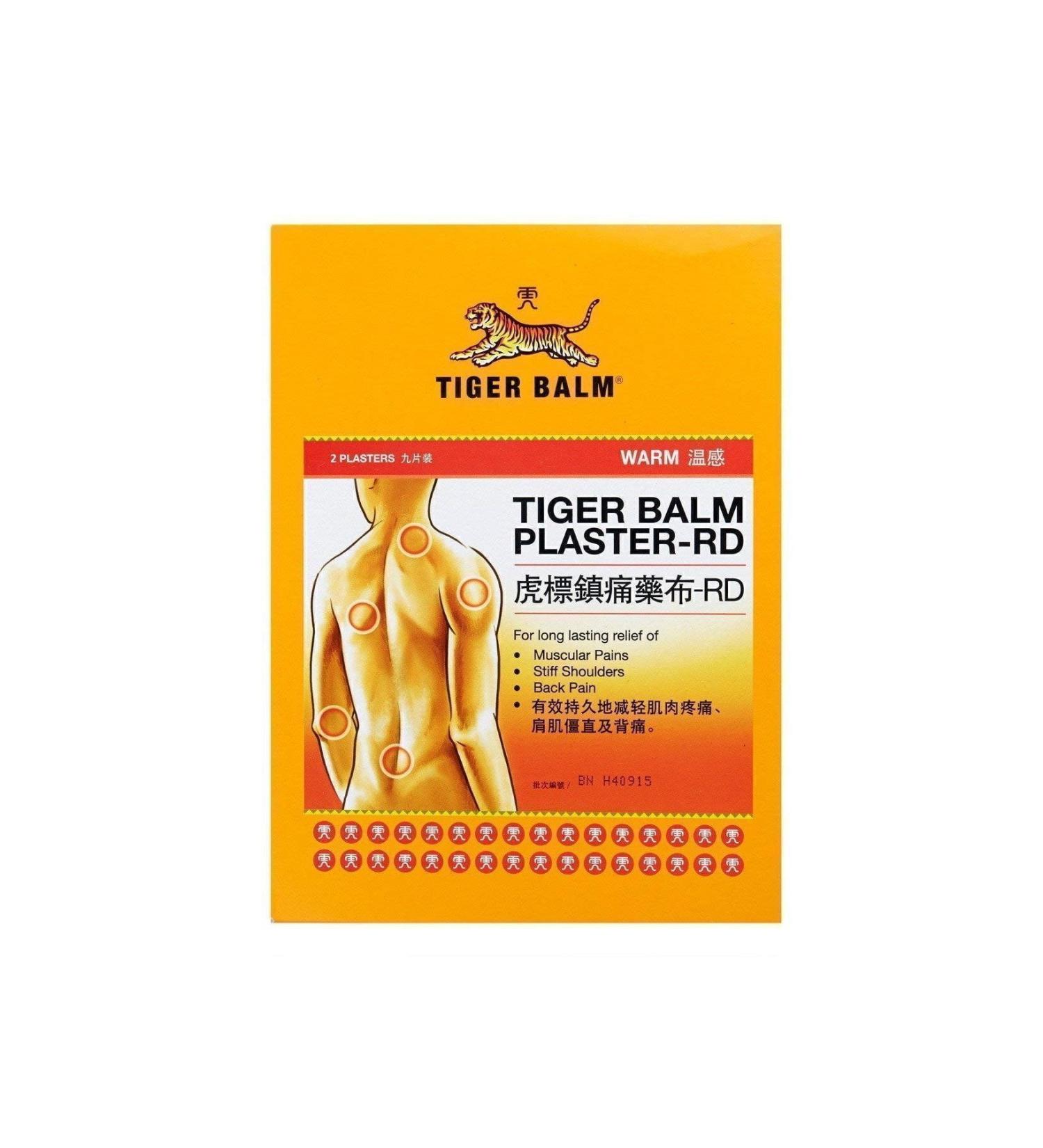 Olimpos Tic Tiger Balm Plaster Red Warm