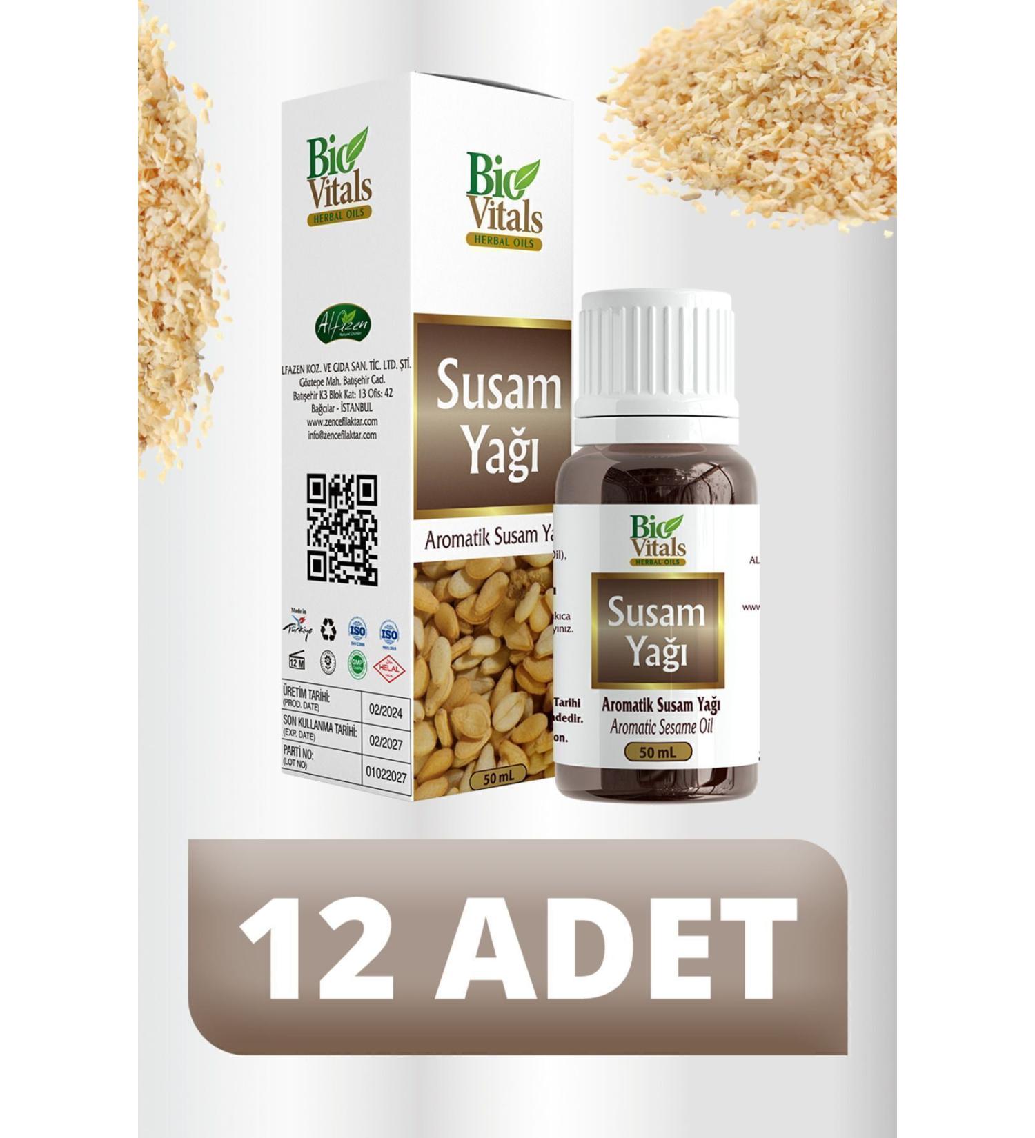 Bio Vitals Sesame Oil 12 PCS-Box 50 ml