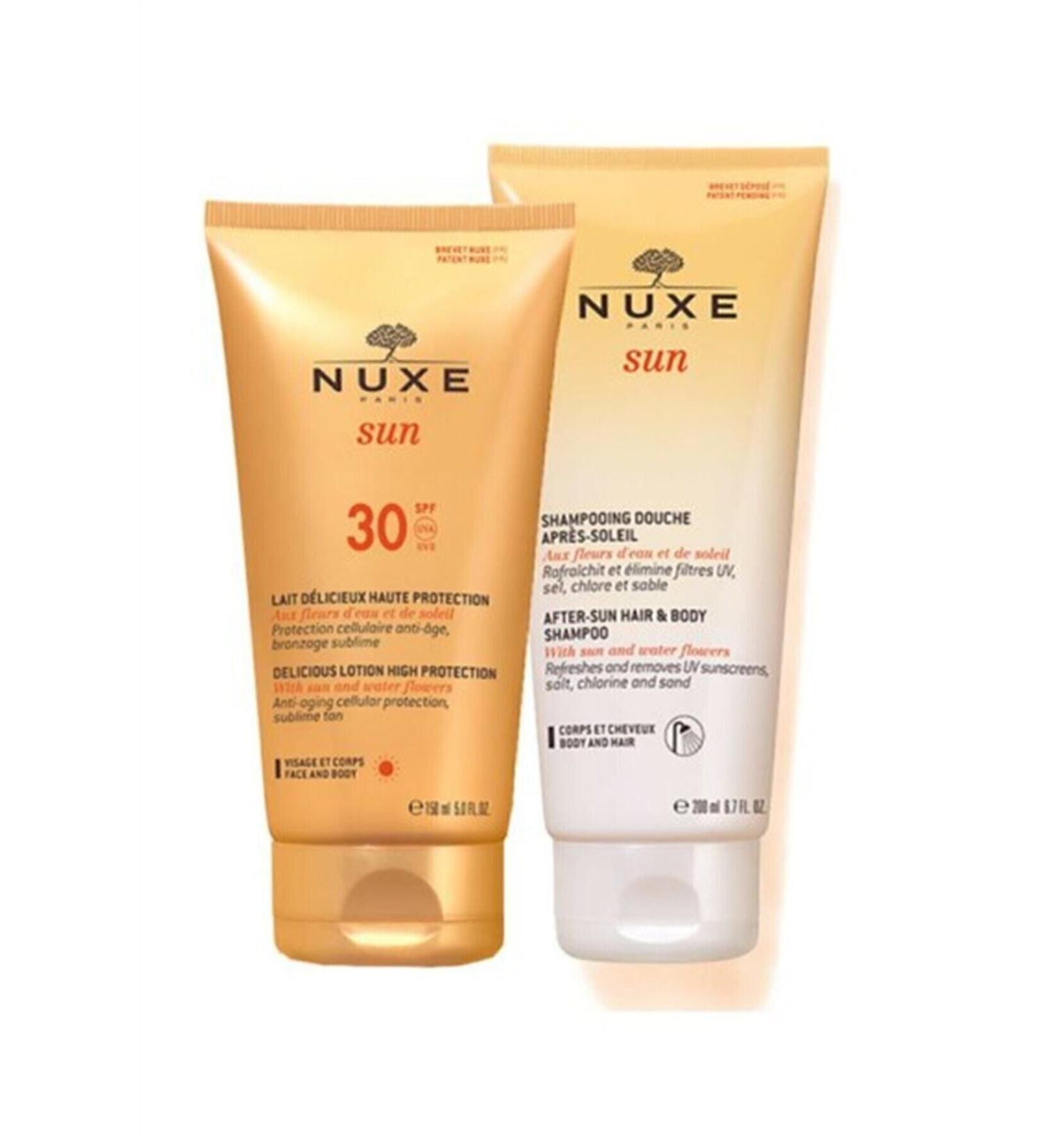 Nuxe Lait Delicieux Spf 30 - Sun Protection Face and Body Milk 150 ml