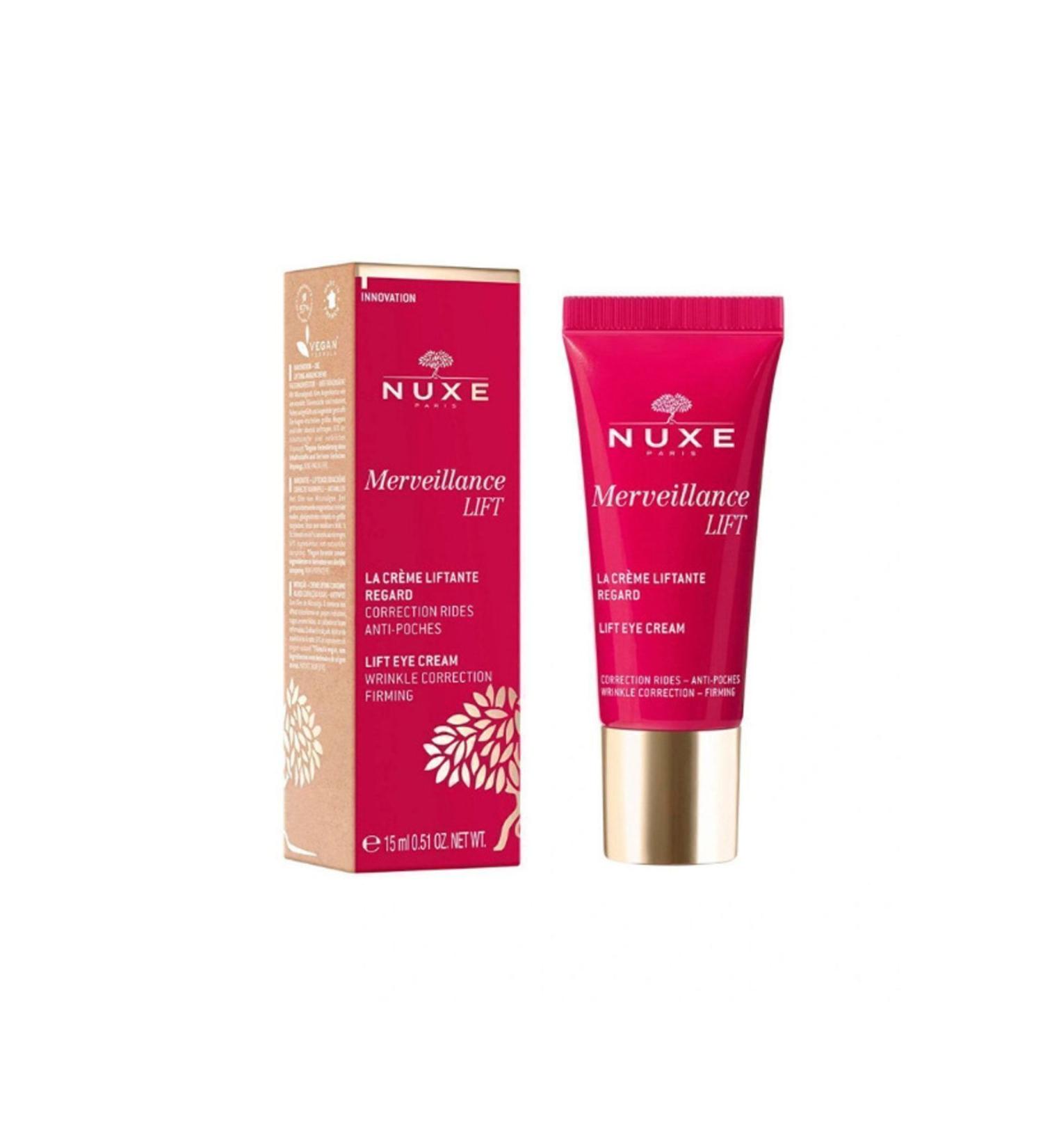 Nuxe Merveillance Lift 15 Ml Eye Contour Cream Brightening Firming