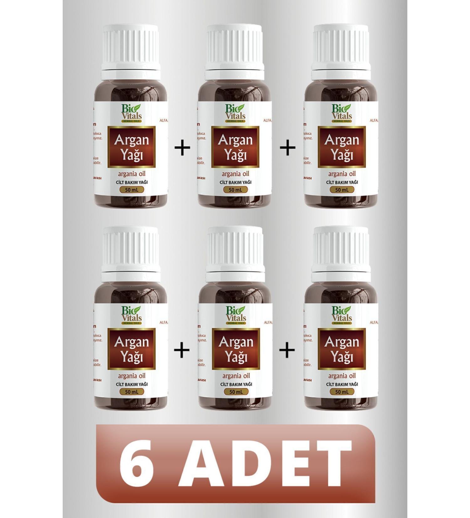 Bio Vitals Argan Oil 50 ml 6 PIECES