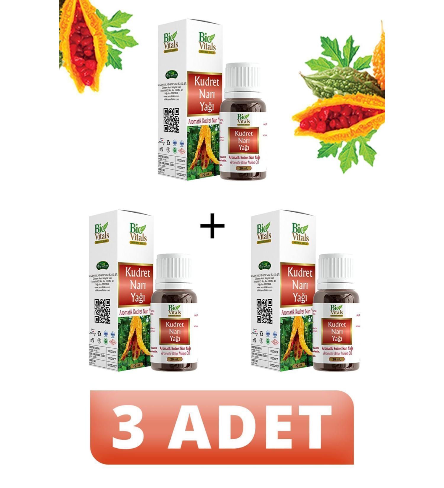 Bio Vitals Bitter Melon Oil 20 ml 3 PIECES