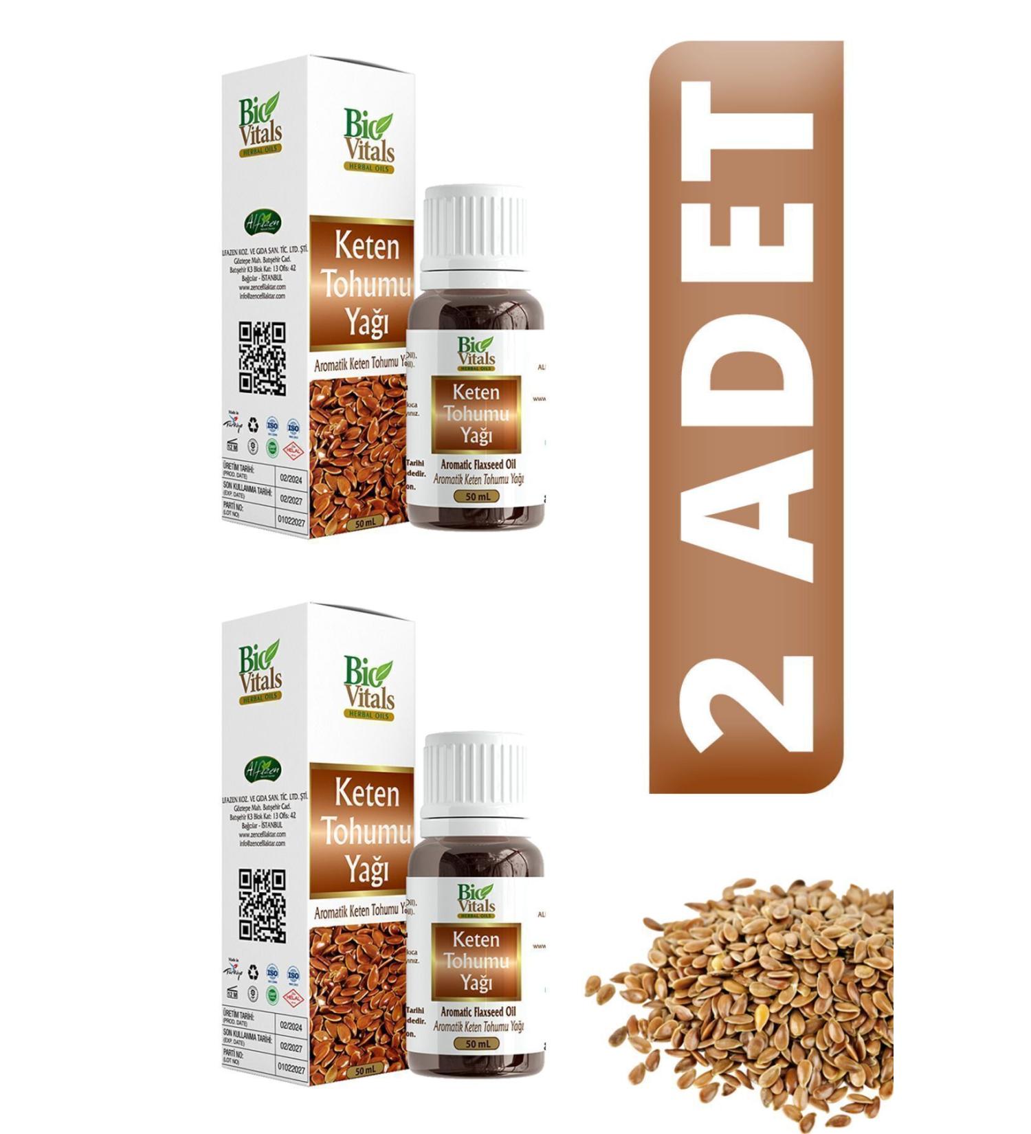 Bio Vitals Linseed Oil 50 ml 2 PIECES