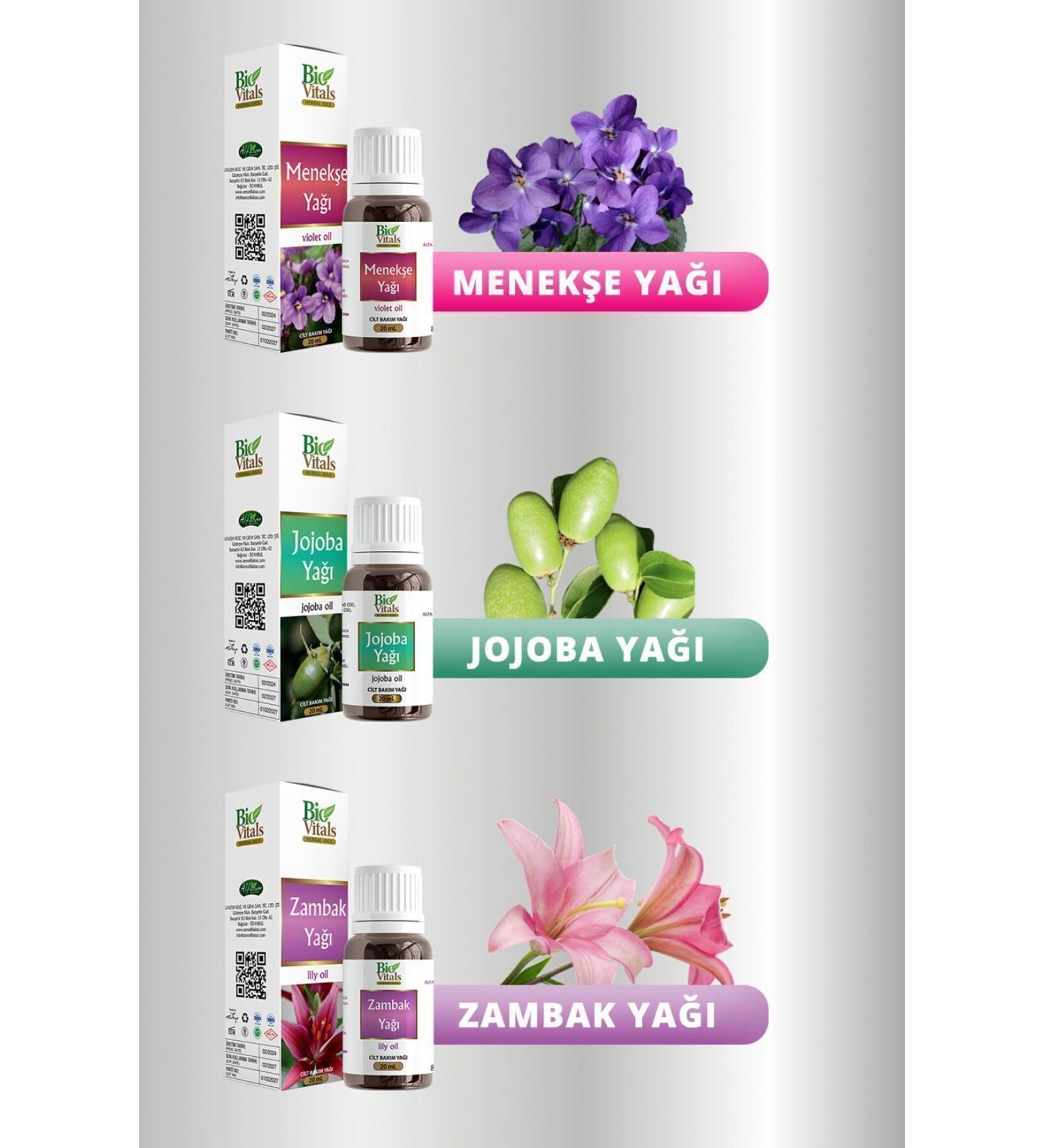 Bio Vitals Jojoba Violet Lily Oil Set