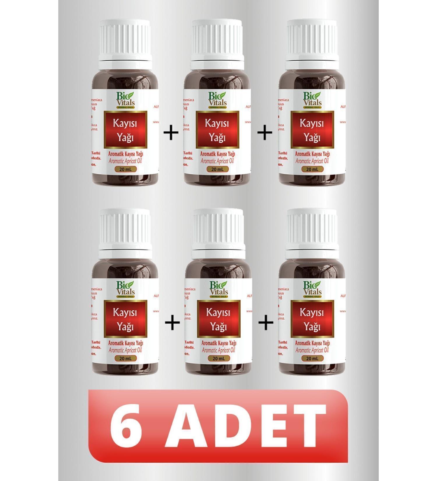 Bio Vitals Apricot Oil 20 ml 6 PIECES