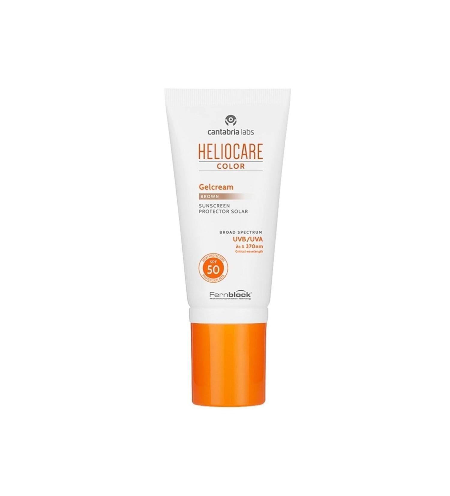 Heliocare Color Gelcream Brown Spf 50+ 50 ml Sun Cream hcr101