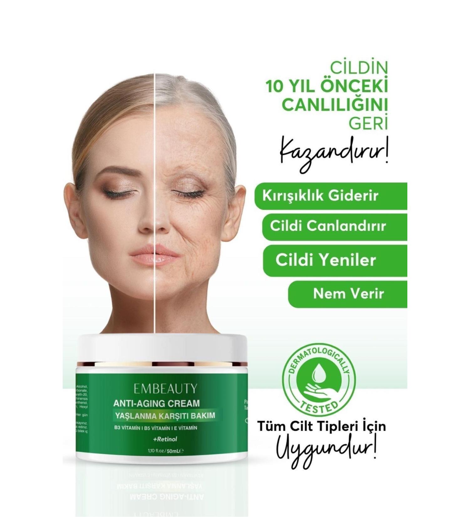 Embeauty Aging and Care Cream 50 ml - Buy Online on GoSupps.com