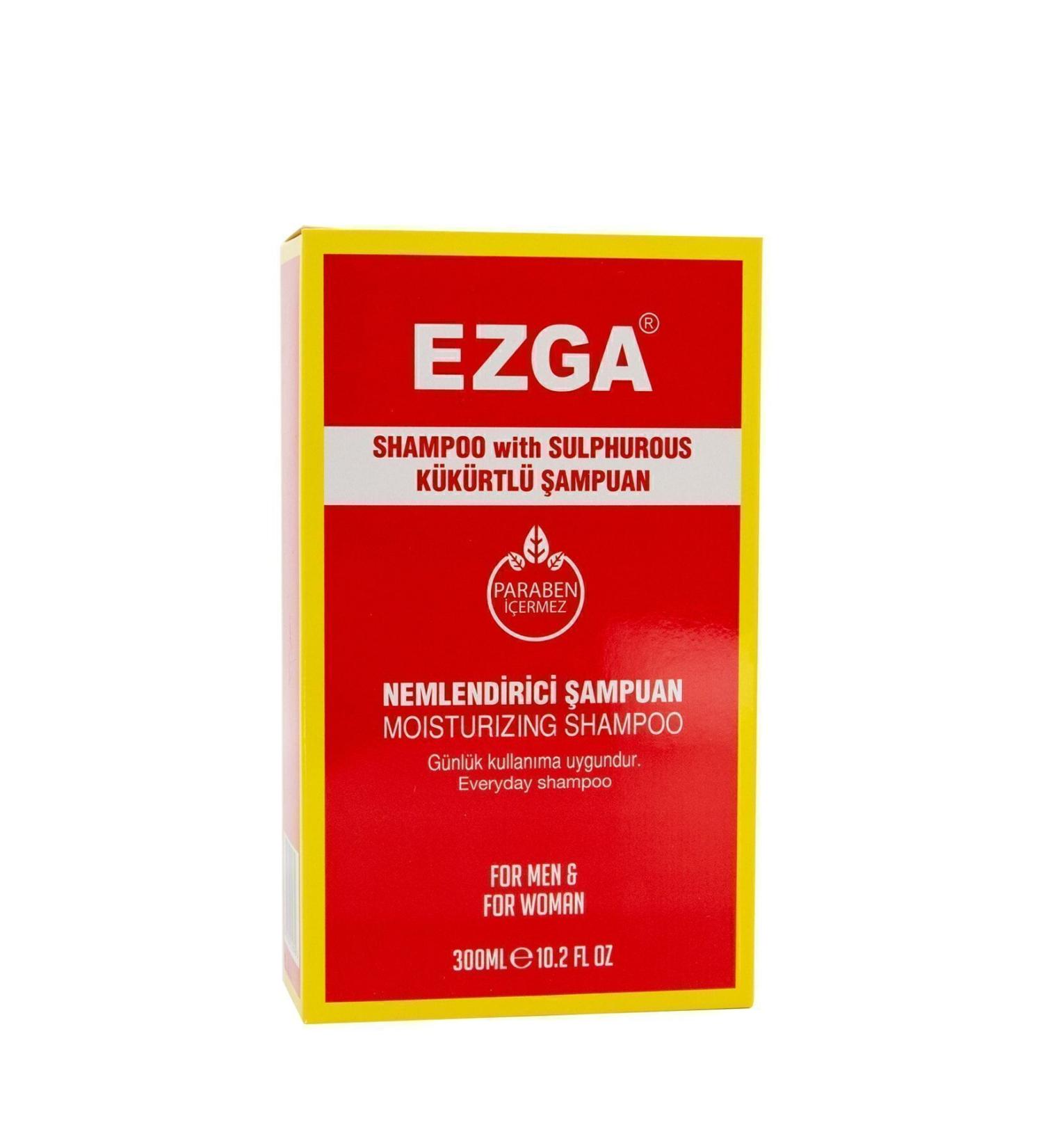 Ezga Sulfur Shampoo 300 ml - Buy Online on GoSupps.com