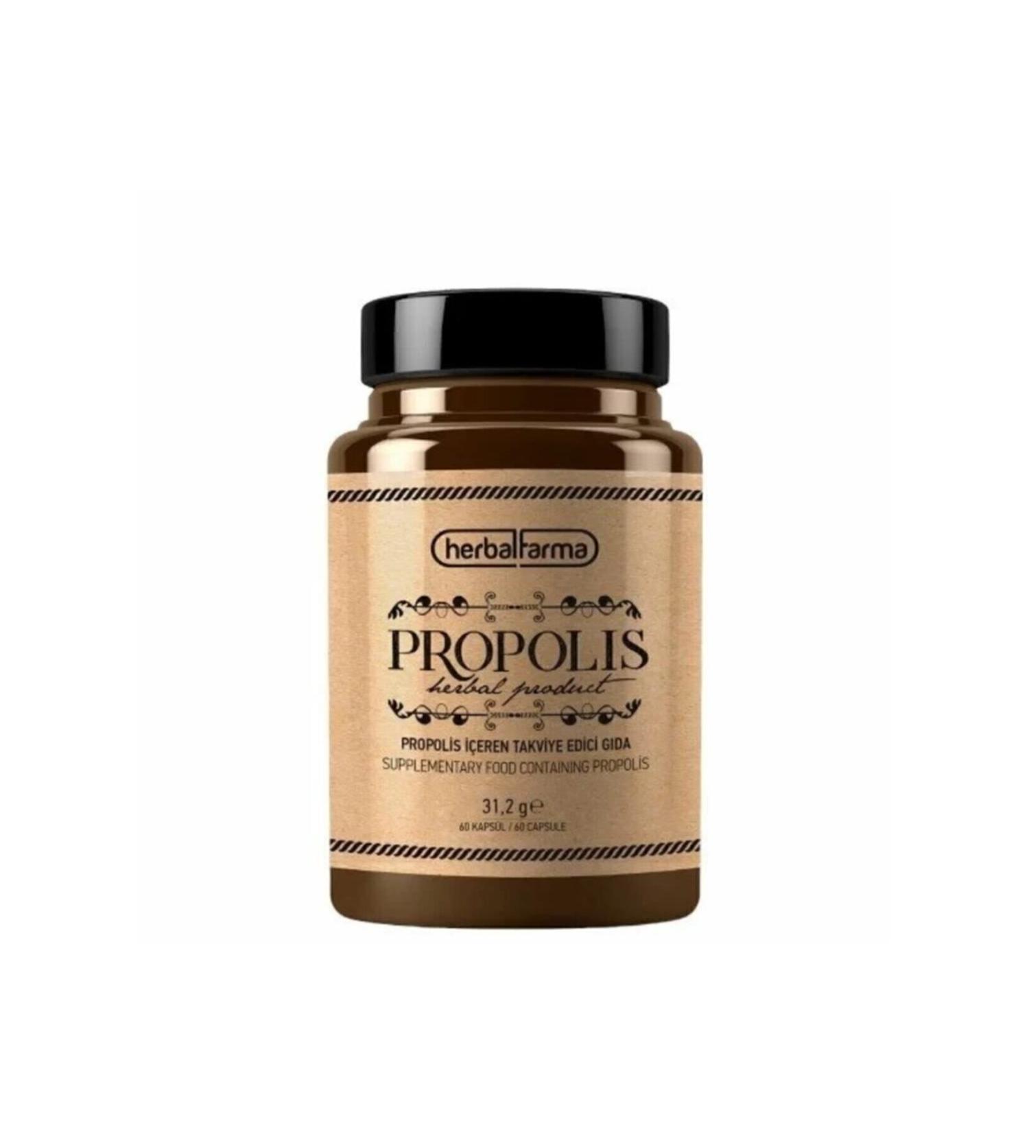 Herbalfarma Propolis 60 Capsules