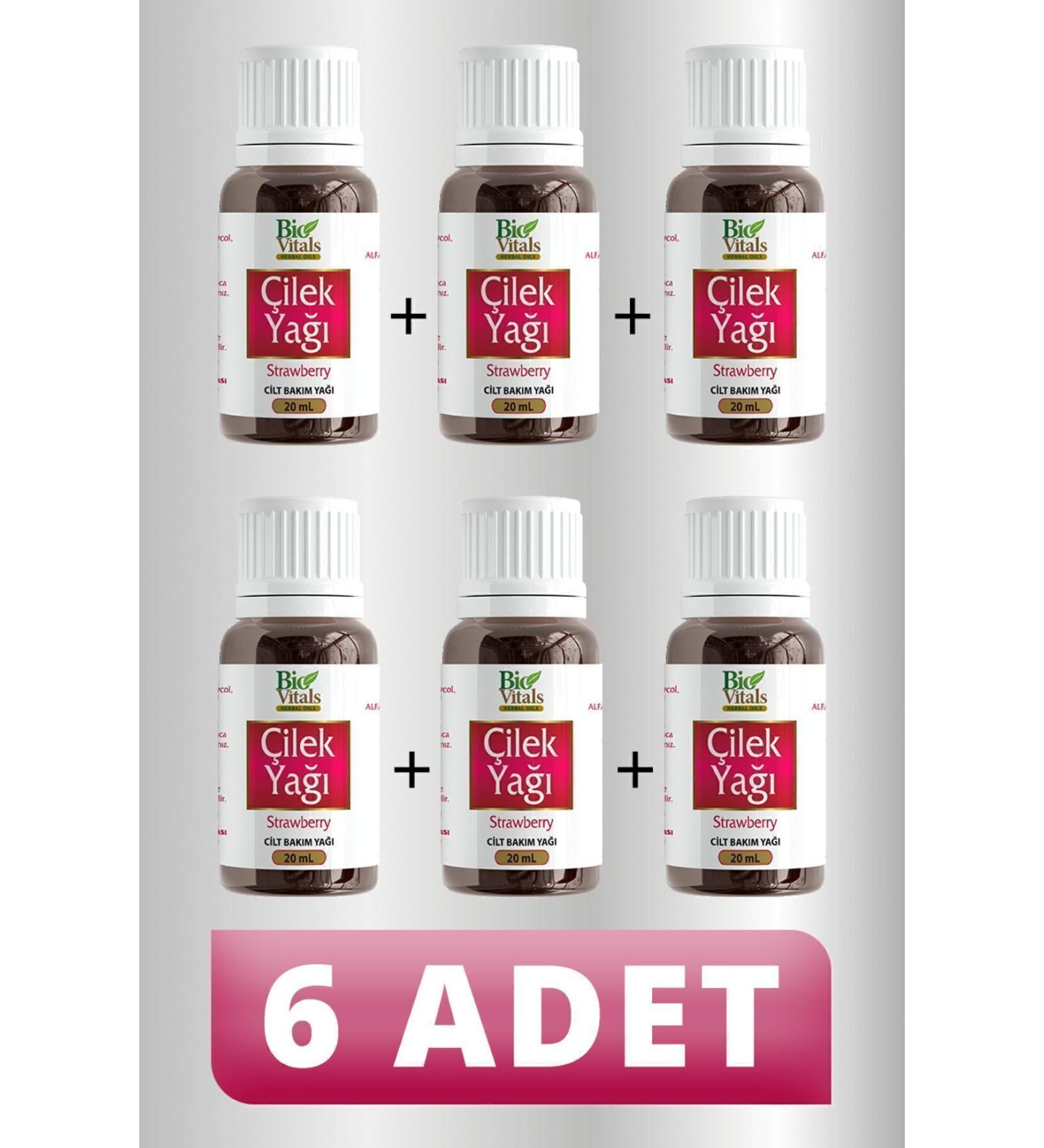 Bio Vitals Strawberry Oil 20 ml 6 PIECES
