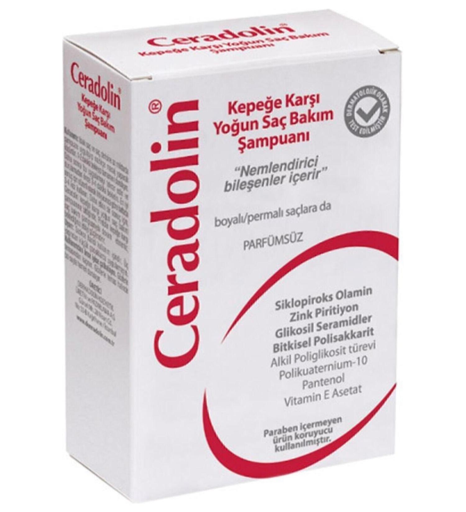 Ceradolin Anti-Dandruff Intensive Hair Care Shampoo 150 Ml Original Approved Product