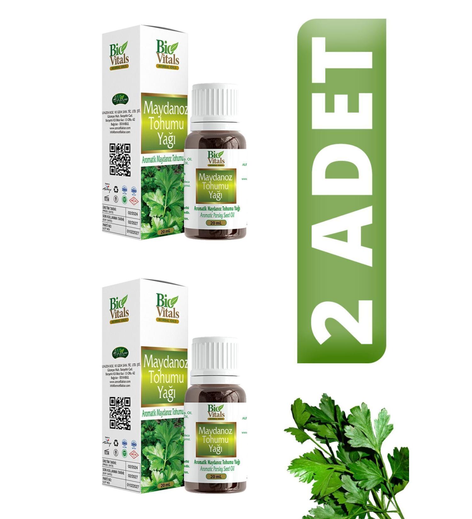 Bio Vitals Parsley Oil 20 ml 2 PIECES