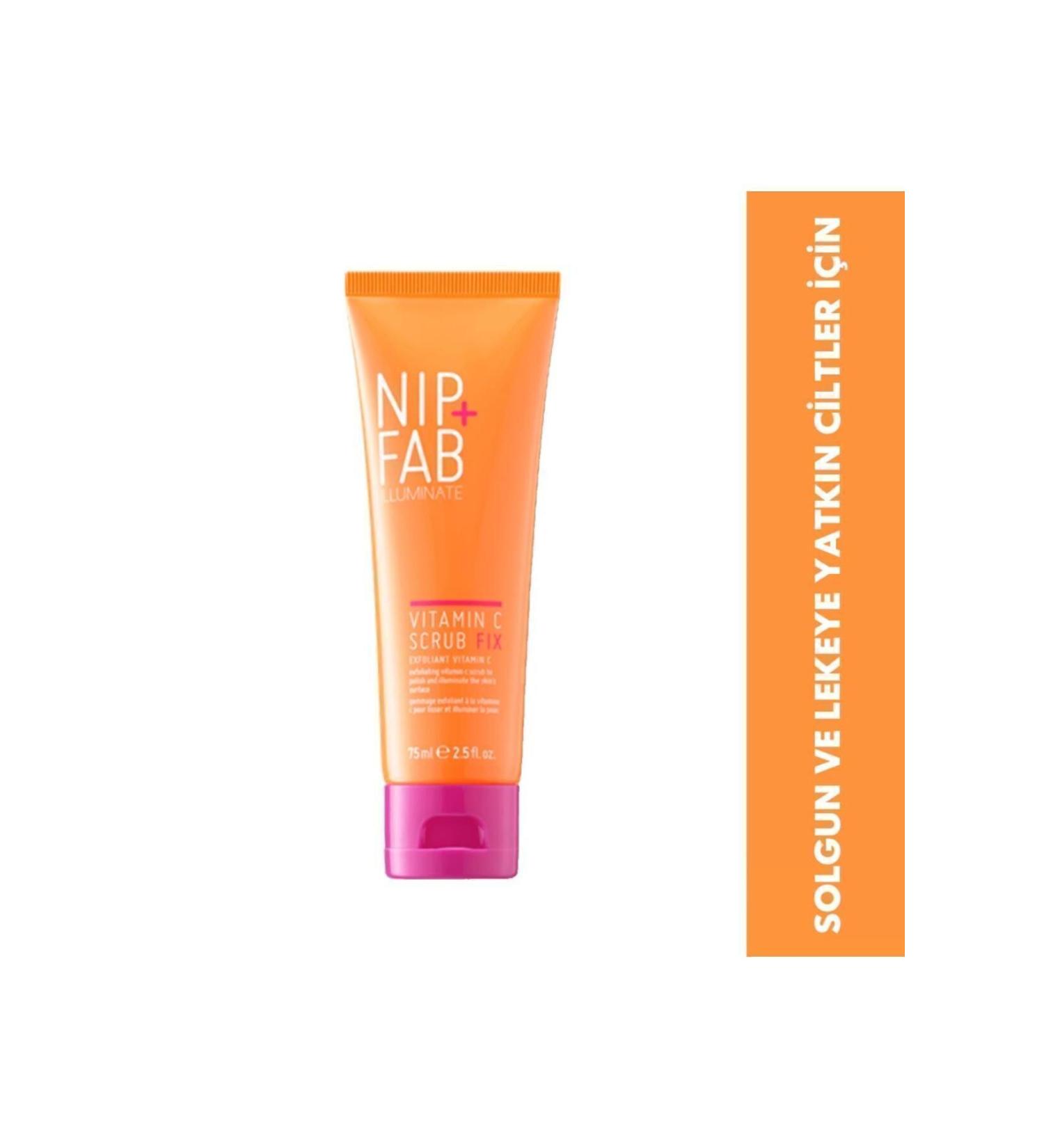NIP+FAB Vitamin C Facial Scrub for Pale Skin 75 ml