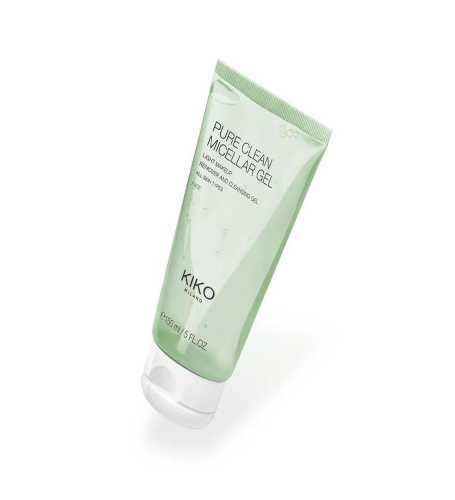 kiko milano NEW PURE CLEAN MICELLAR GEL 150 ML - Micellar Gel Make-Up Remover - Buy Online on GoSupps.com