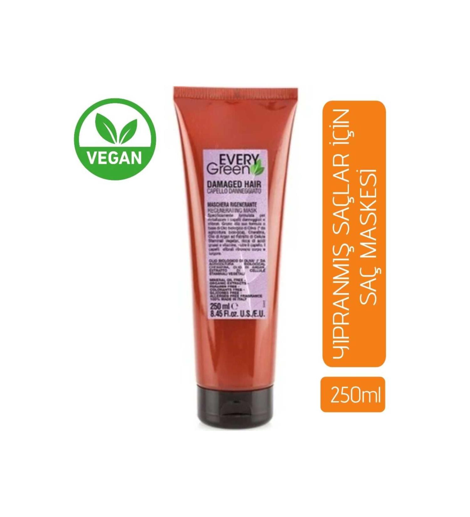 EveryGreen Restructuring and Repairing Hair Mask Damaged Hair 250 ml - Buy Online on GoSupps.com