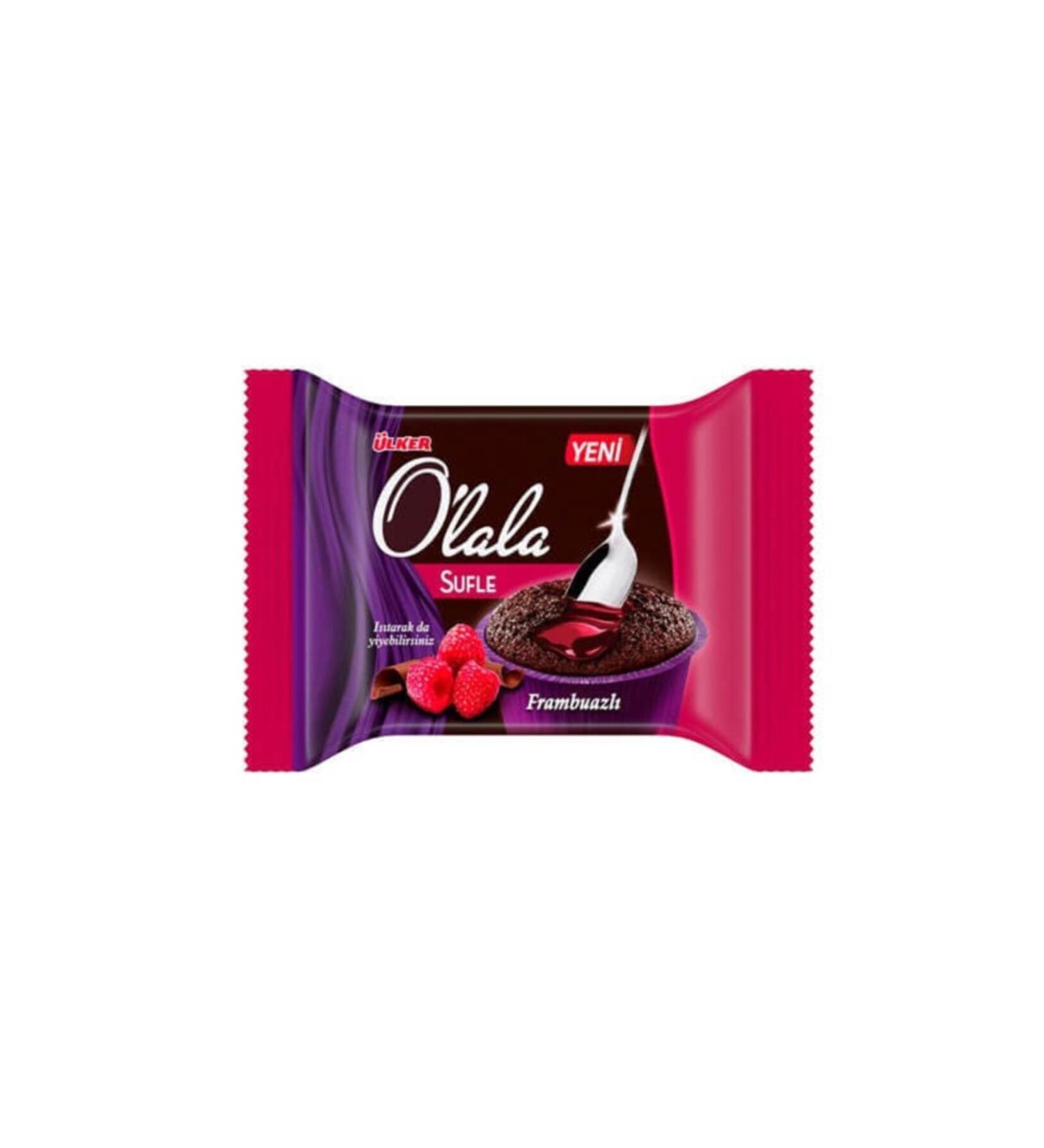 Ulker O'lala Souffl with Raspberry 70 Gr X 8 Pieces