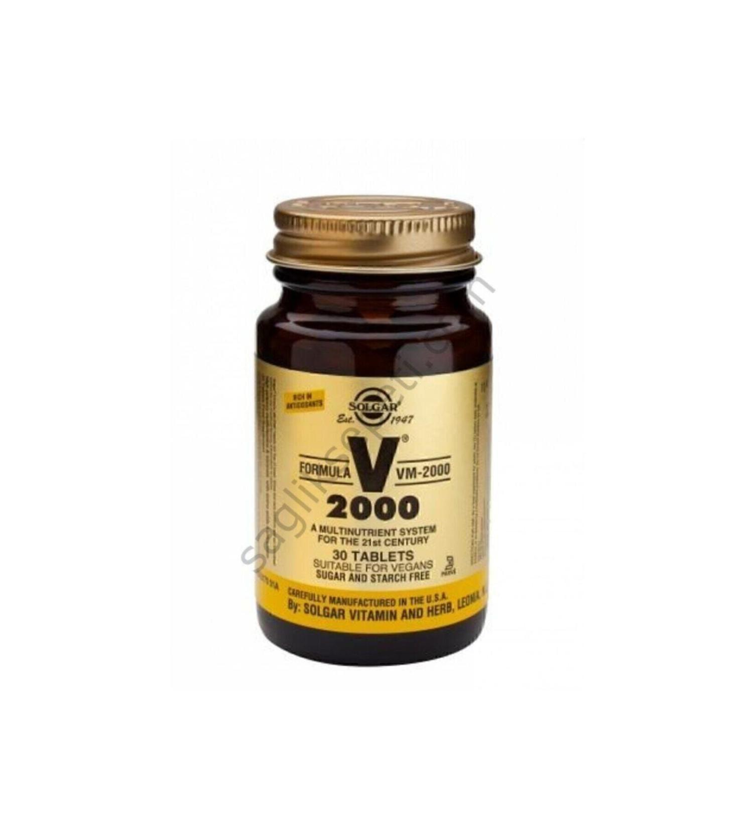 Solgar Vm 2000 30 Tablet - Buy Online on GoSupps.com